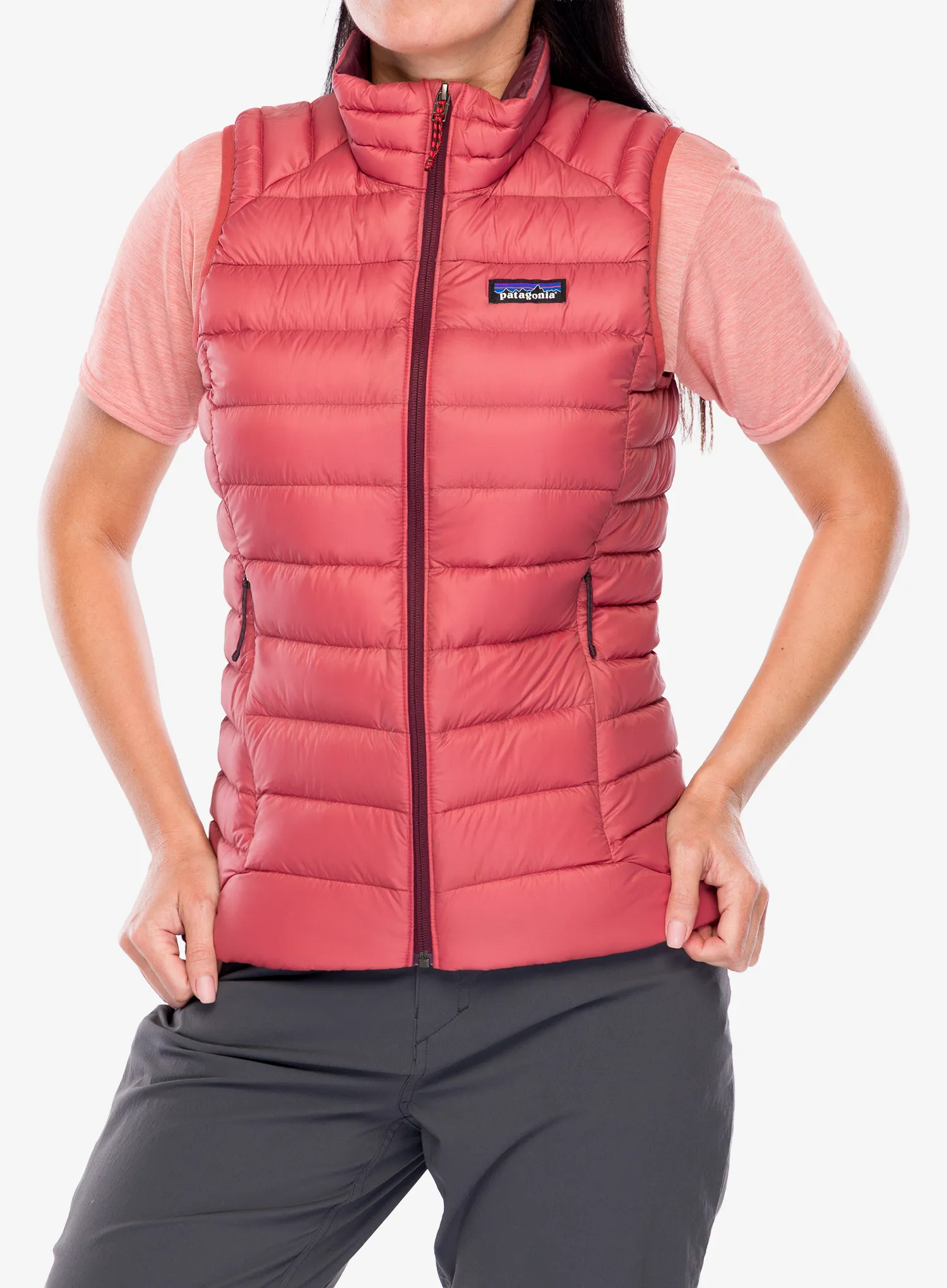 Vesta dámská Patagonia Down Sweater Vest - potters red