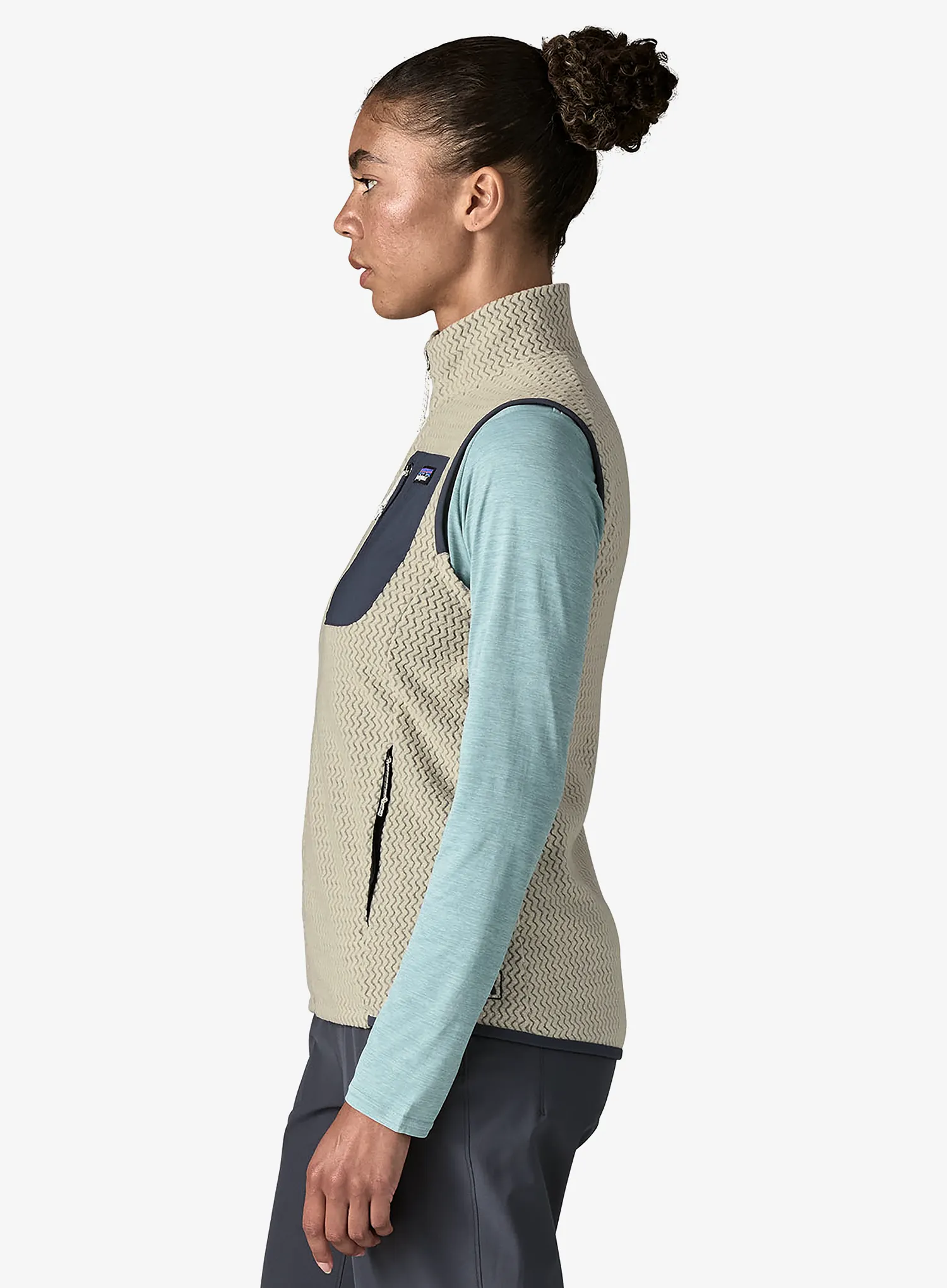 Vesta dámská Patagonia R1 Air Vest - wool white