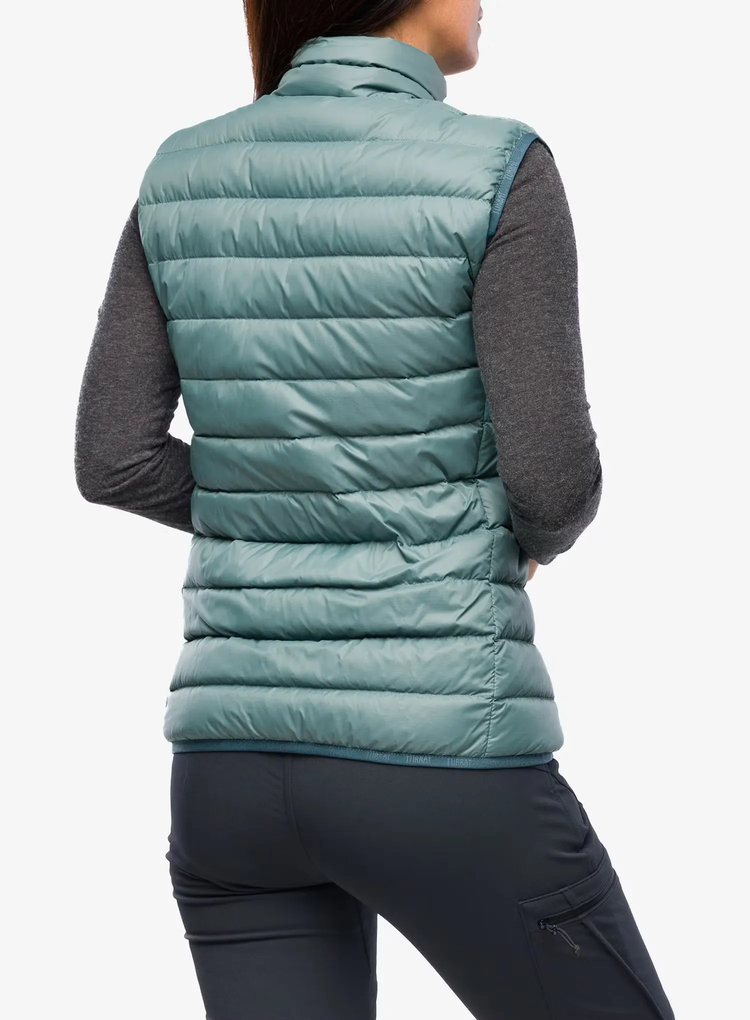 Vesta dámská Turbat Down vest Zhandarm 3 - north atlantic