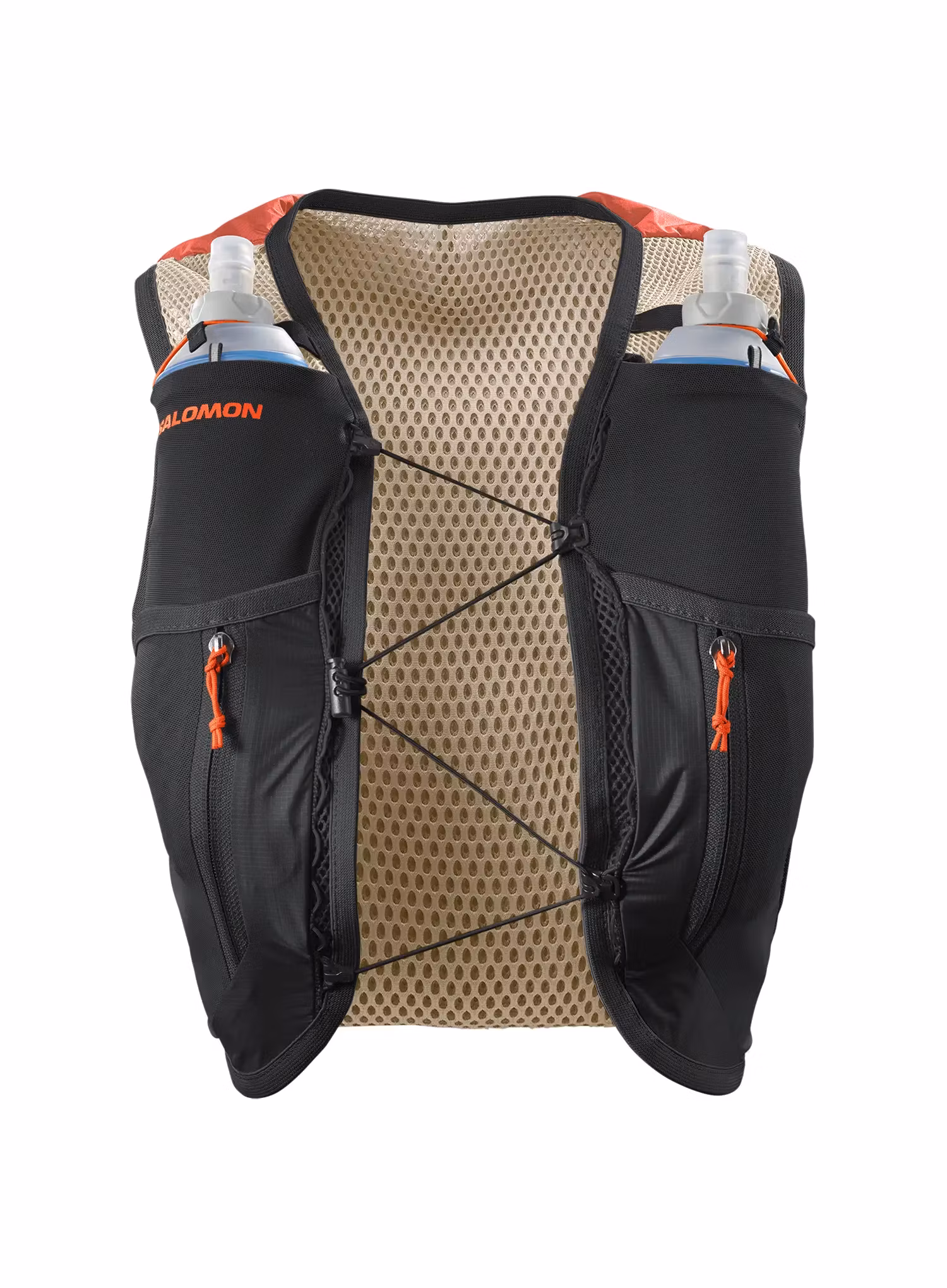 Běžecká vesta dámská Salomon Active Skin 12 Set - emerglow/black