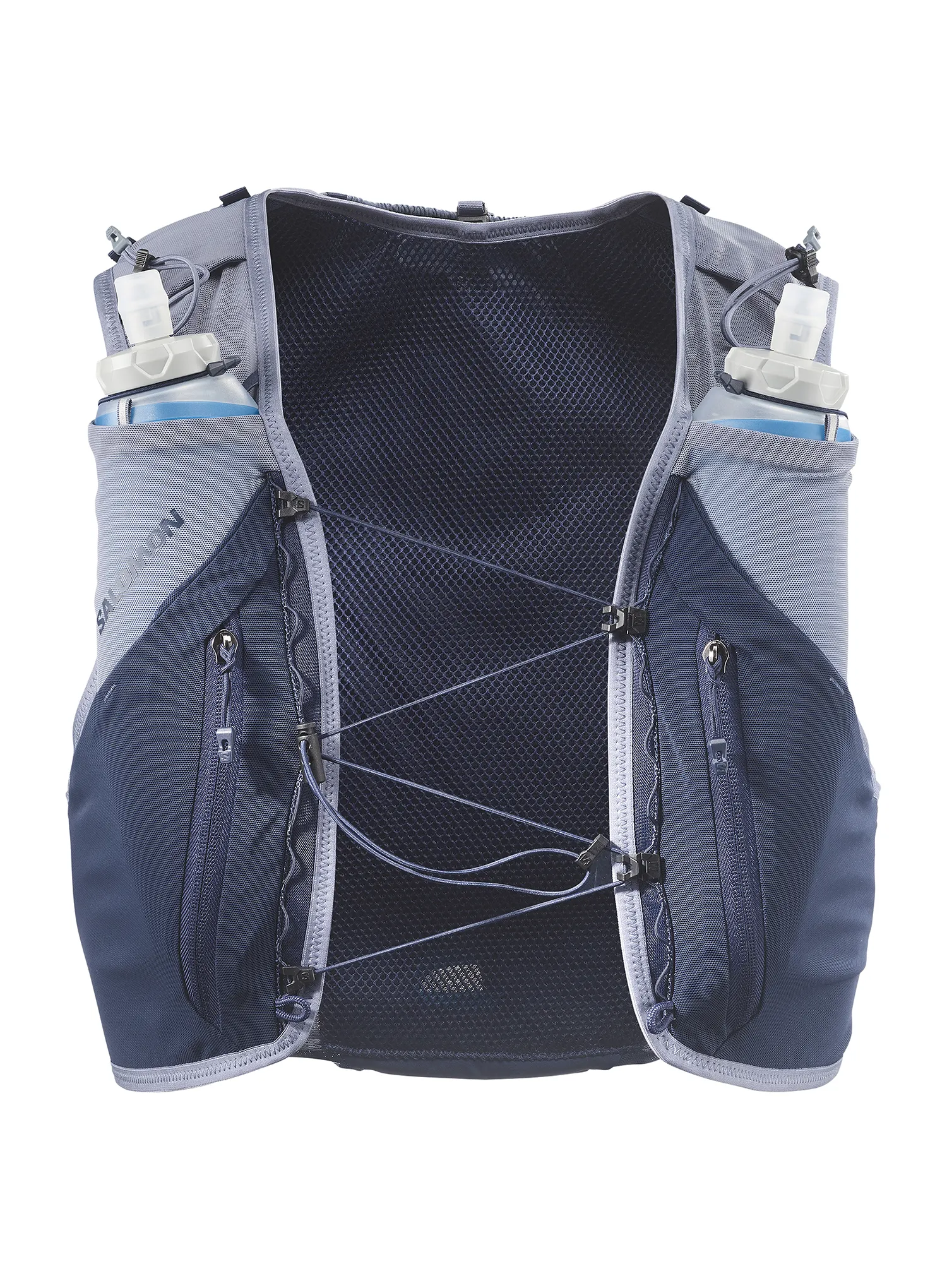Vesta na běhání Salomon Adv Skin 12 Gradient Set - maritime blue/grisaille