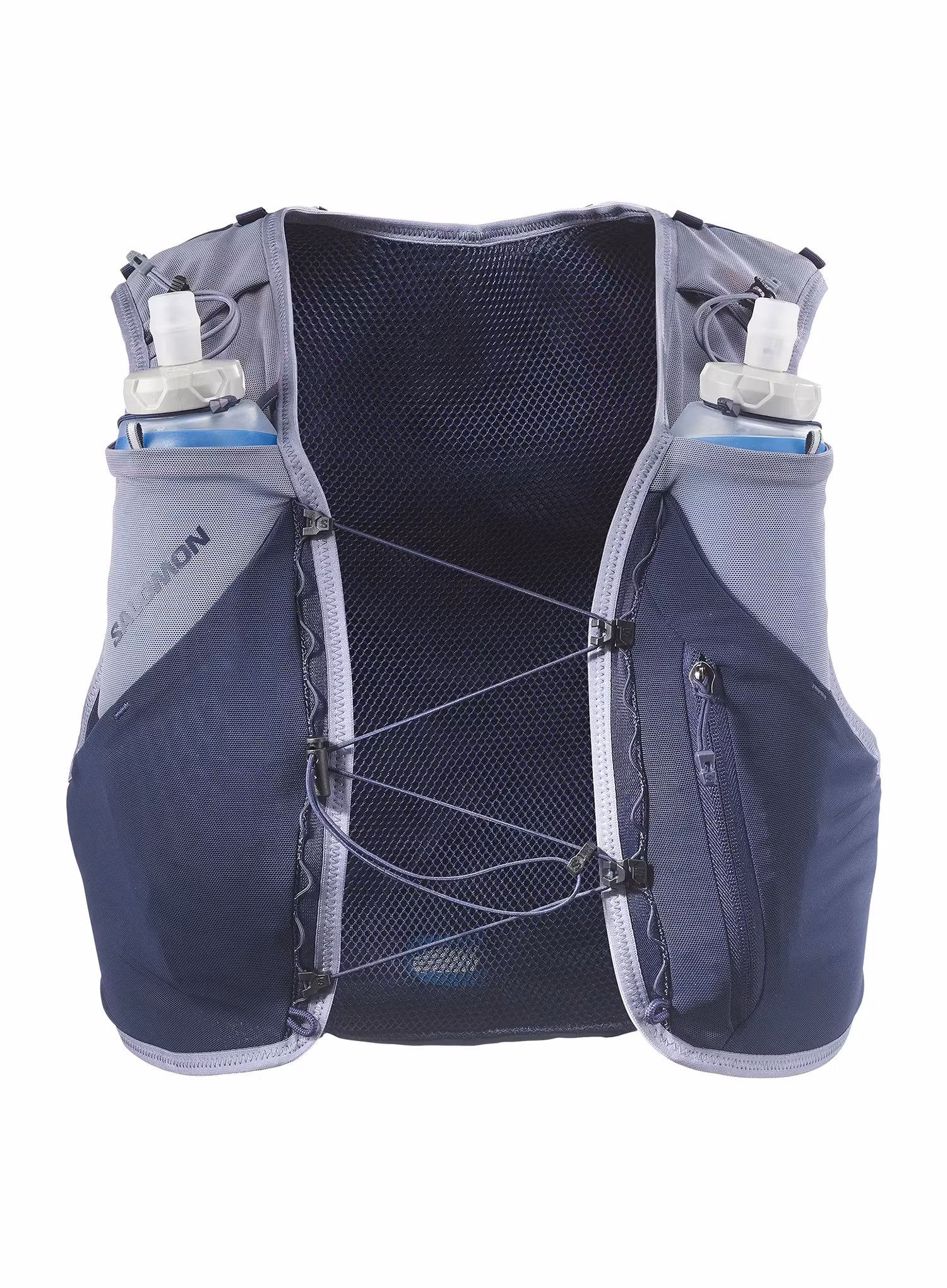 Vesta na běhání Salomon Adv Skin 5 Gradient Set - maritime blue/grisaille