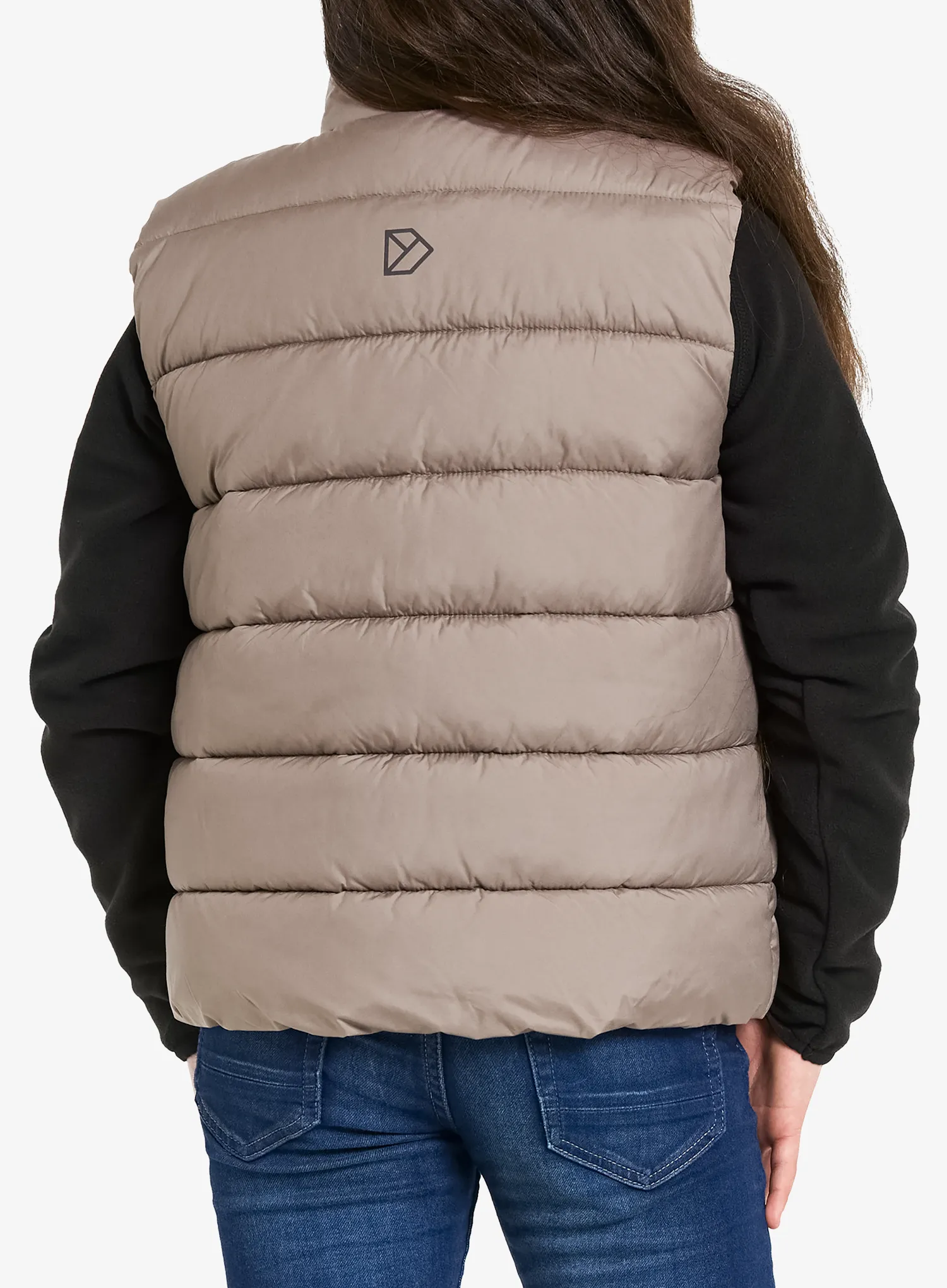 Dětská vesta Didriksons Kilo Vest 2 - ash brown