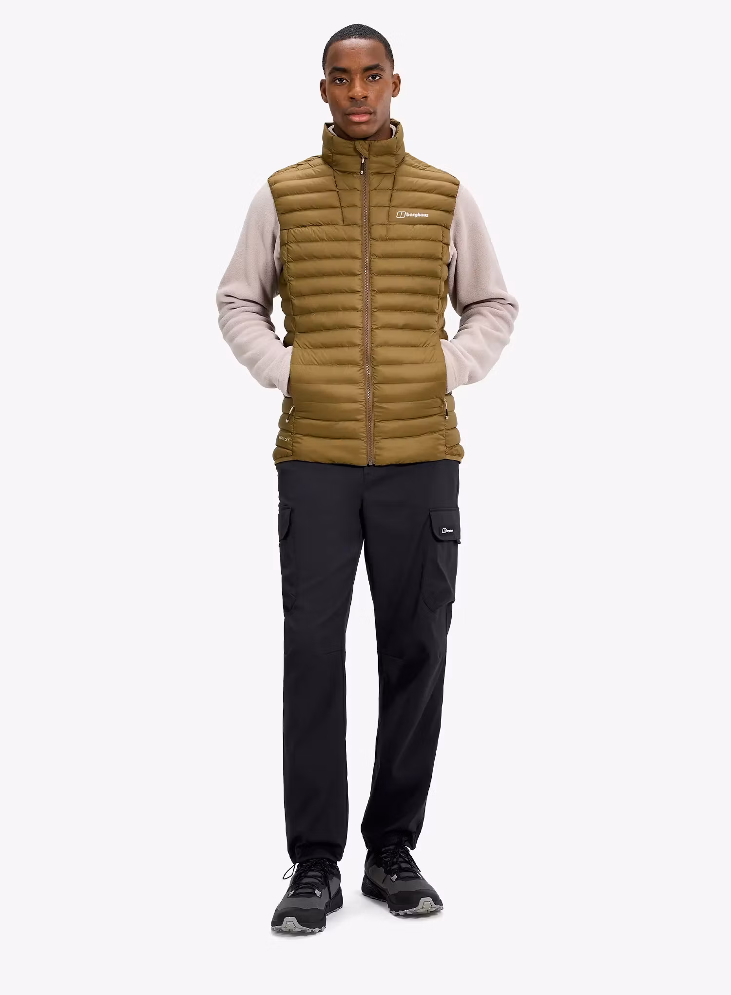 Zateplená vesta Berghaus Vaskye Vest - bark