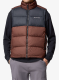 Zateplená vesta Columbia Pike Lake II Vest - tobacco/black