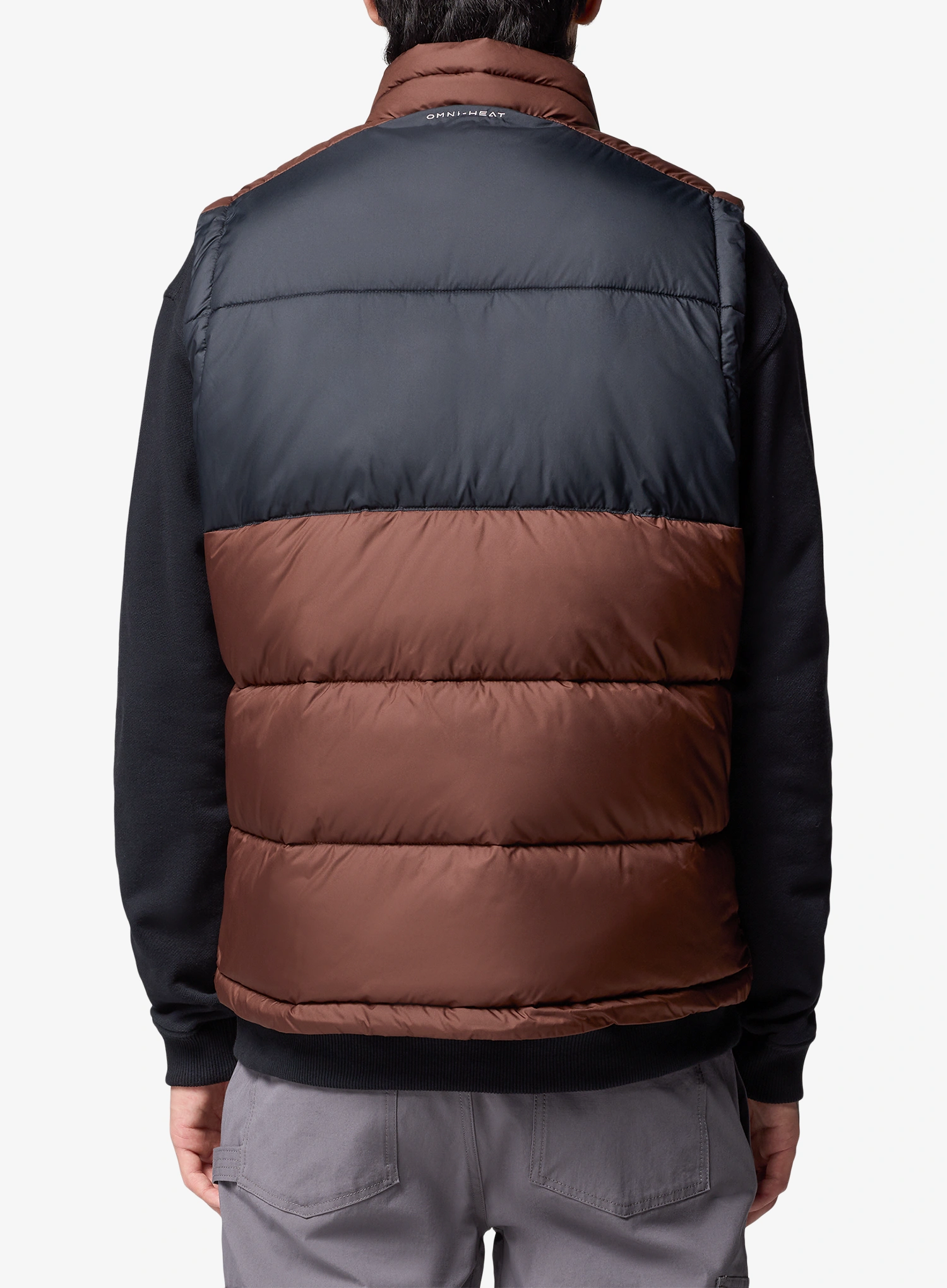 Zateplená vesta Columbia Pike Lake II Vest - tobacco/black
