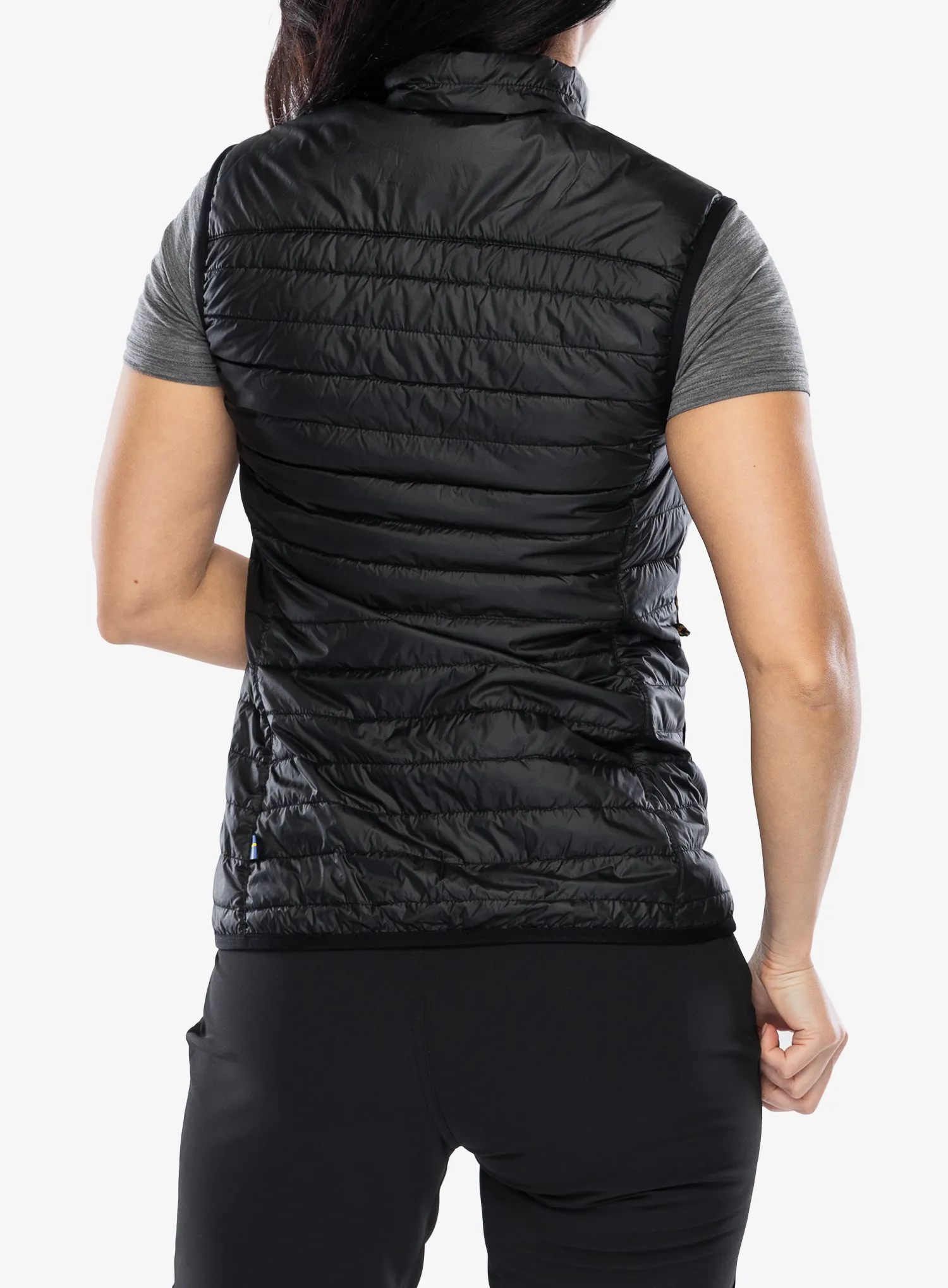 Dámská izolovaná vesta Fjallraven Abisko Padded Vest - black