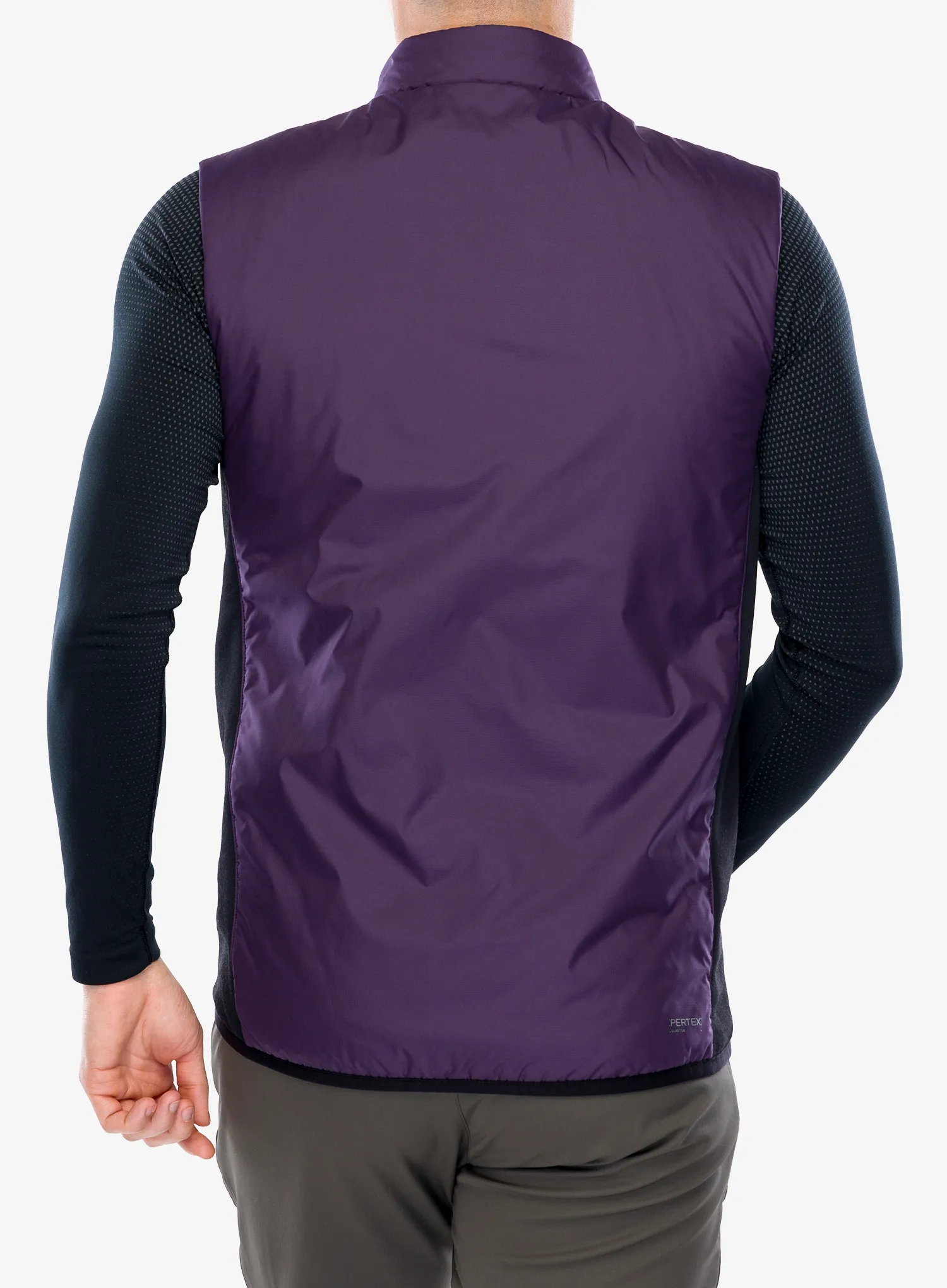 Zateplená vesta Mons Royale Arete Wool Insulation Vest - indigo/cedar