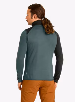 Vesta Ortovox Fleece Grid Vest - dark arctic grey