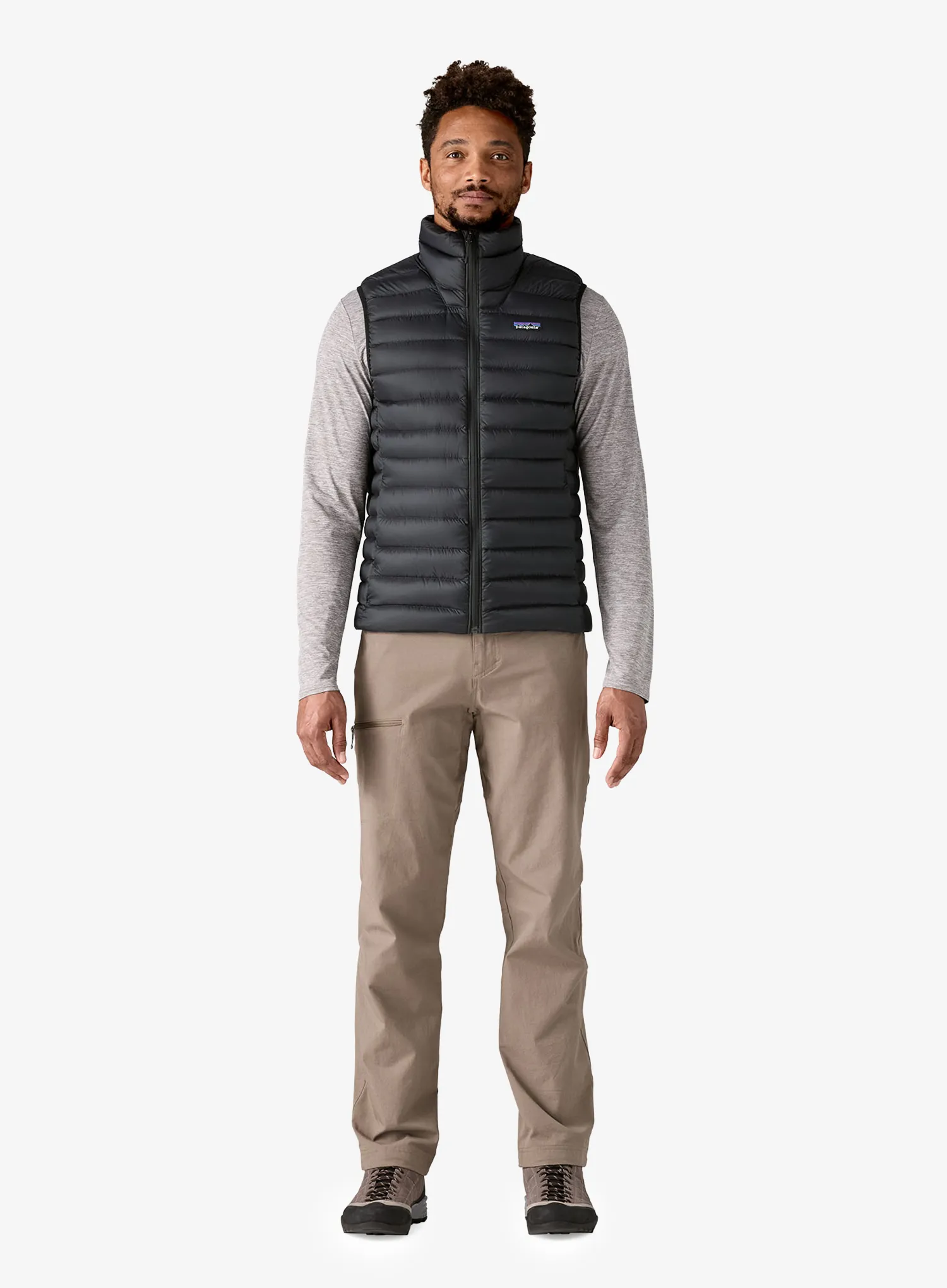 Vesta Patagonia Down Sweater Vest - black/black