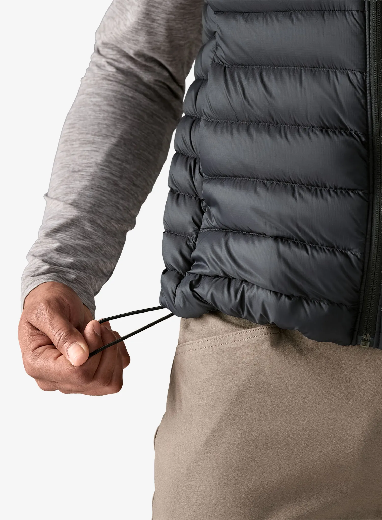 Vesta Patagonia Down Sweater Vest - black/black