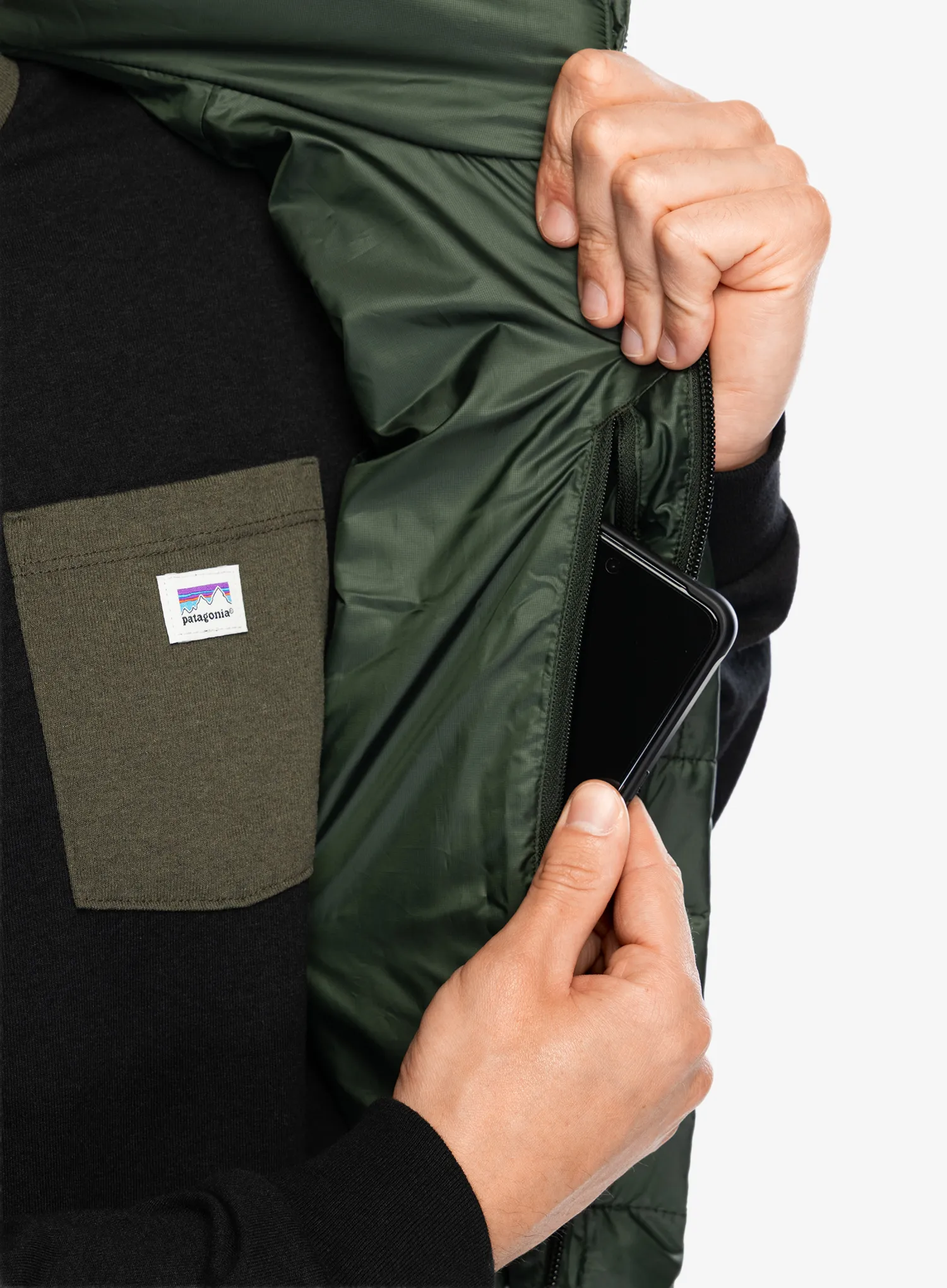 Vesta Patagonia Nano Puff Vest - old growth green