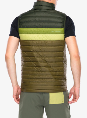 Péřová vesta Cotopaxi Fuego Down Vest - woods/live oak