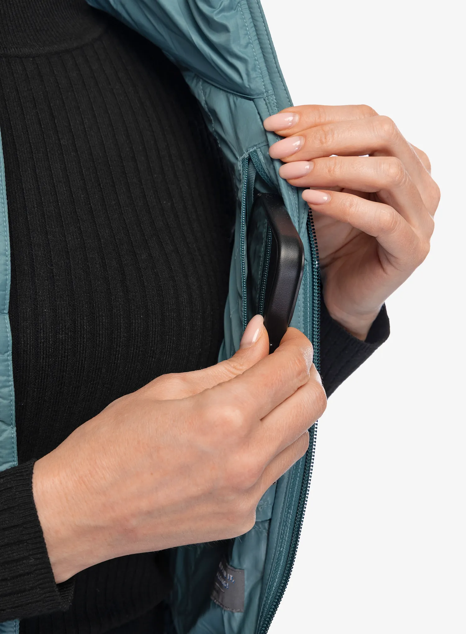 Péřová vesta dámská Patagonia Down Sweater Vest - wetland blue