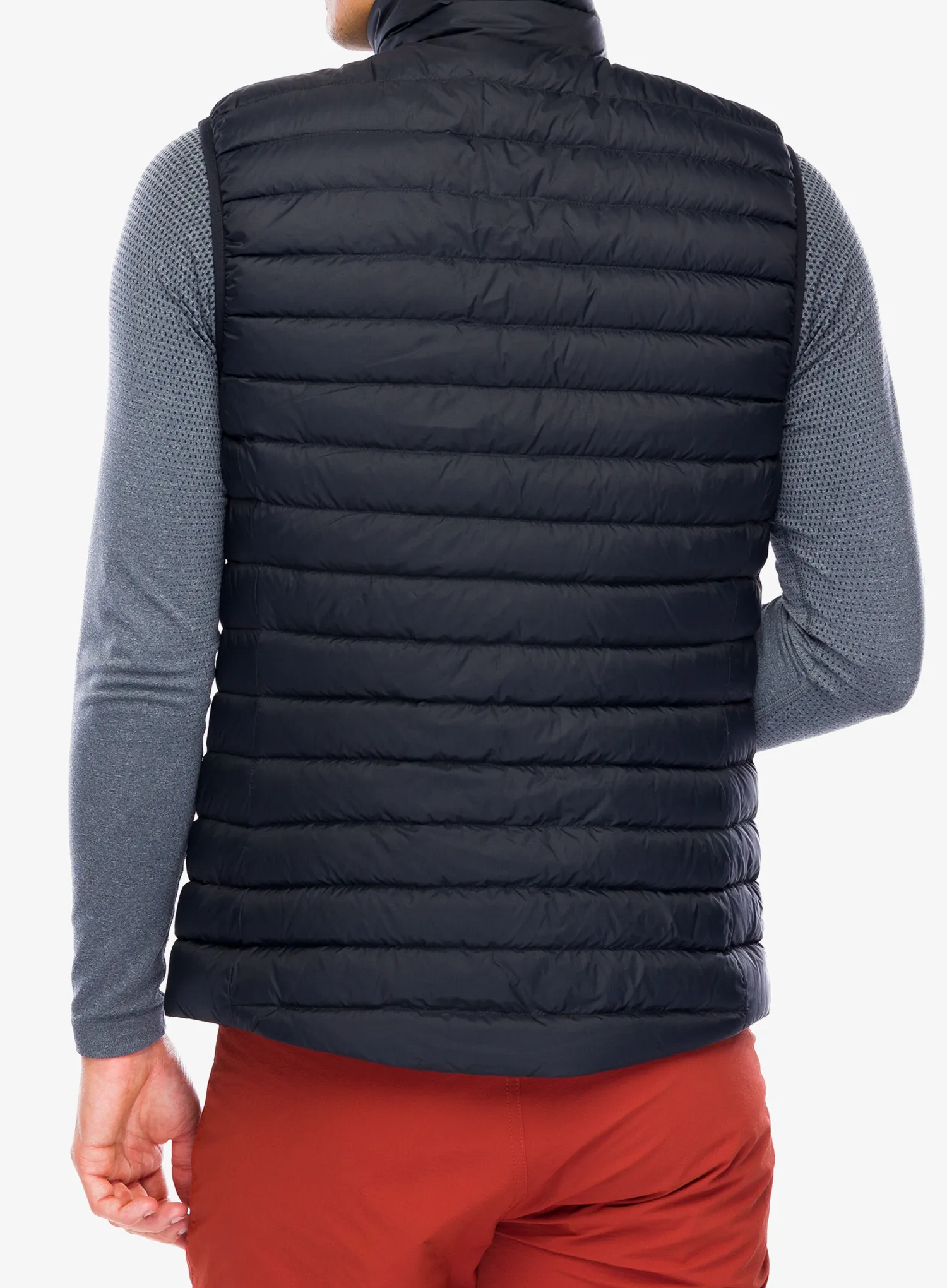 Péřová vesta Mountain Equipment Earthrise Vest - black/black
