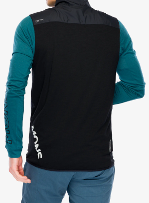 Cyklo vesta Mons Royale Diversion Merino Wind Vest - black