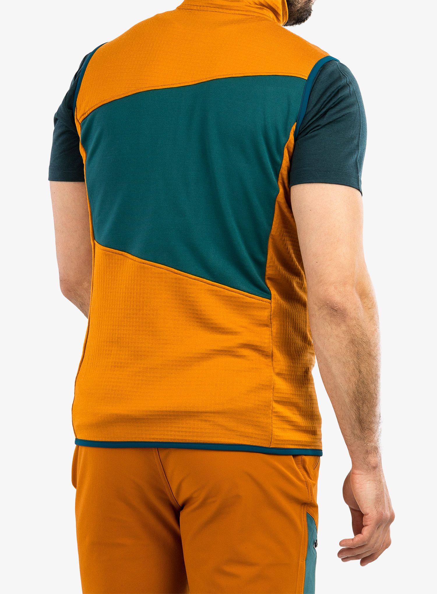 Vesta Ortovox Fleece Grid Vest - sly fox