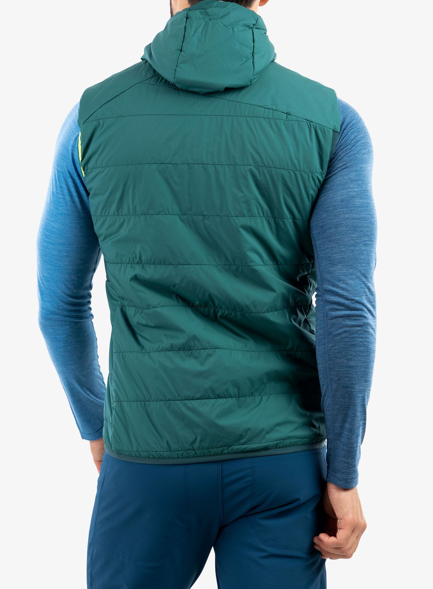 Vesta Ortovox Swisswool Piz Duan Vest - pacific green