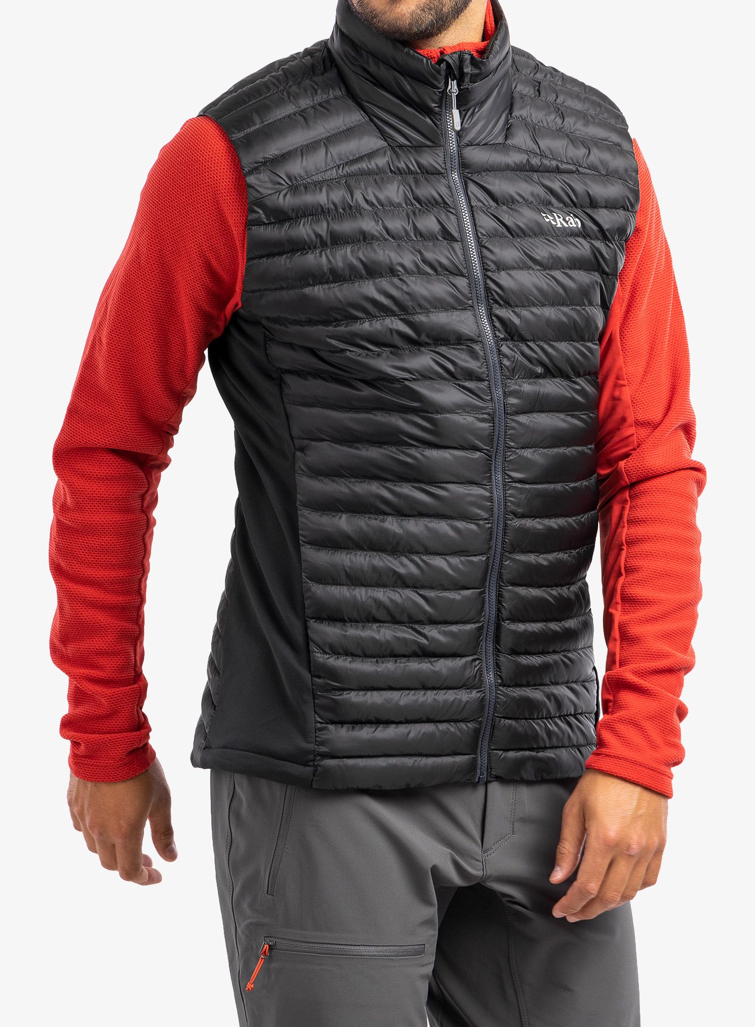 Péřová vesta Rab Cirrus Flex 2.0 Vest - black