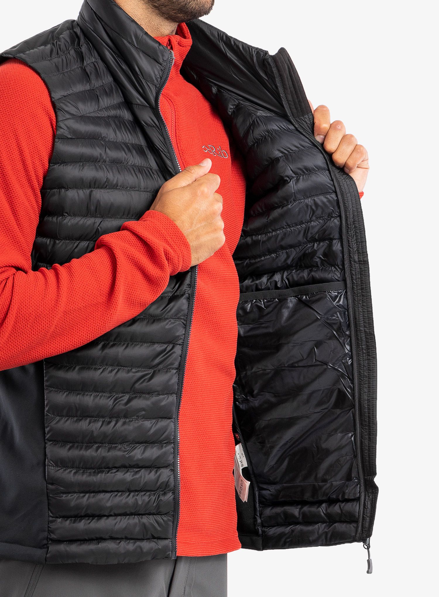 Péřová vesta Rab Cirrus Flex 2.0 Vest - black