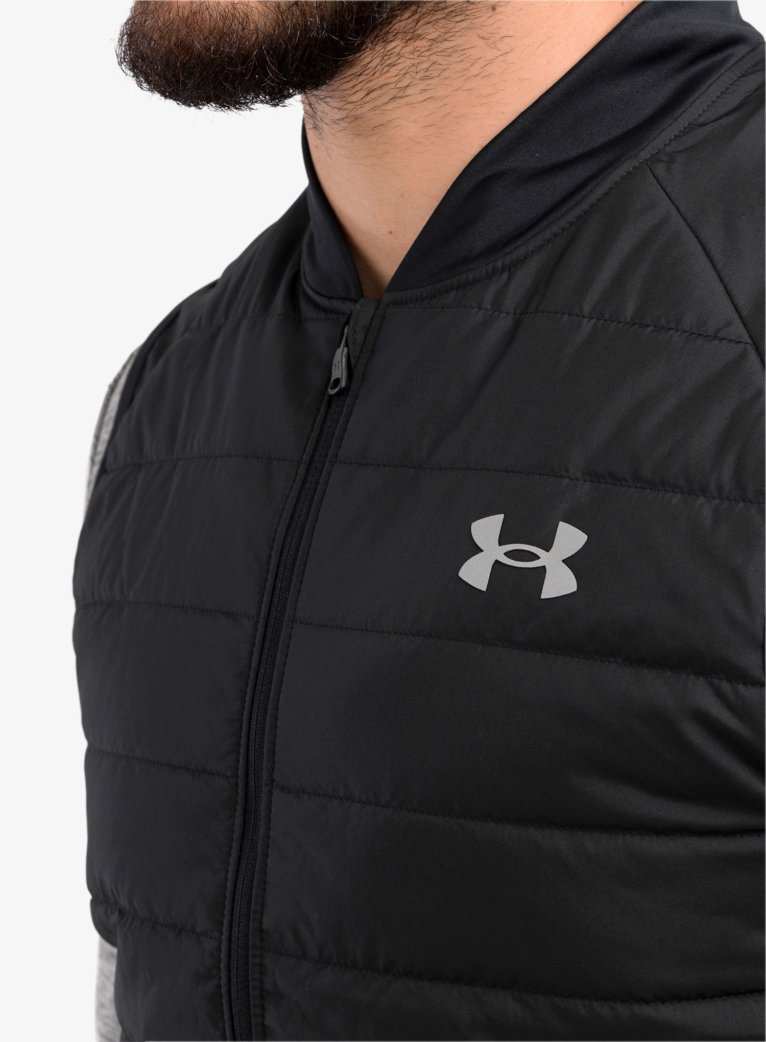 Vesta Under Armour Run Insulate Vest - black/reflective