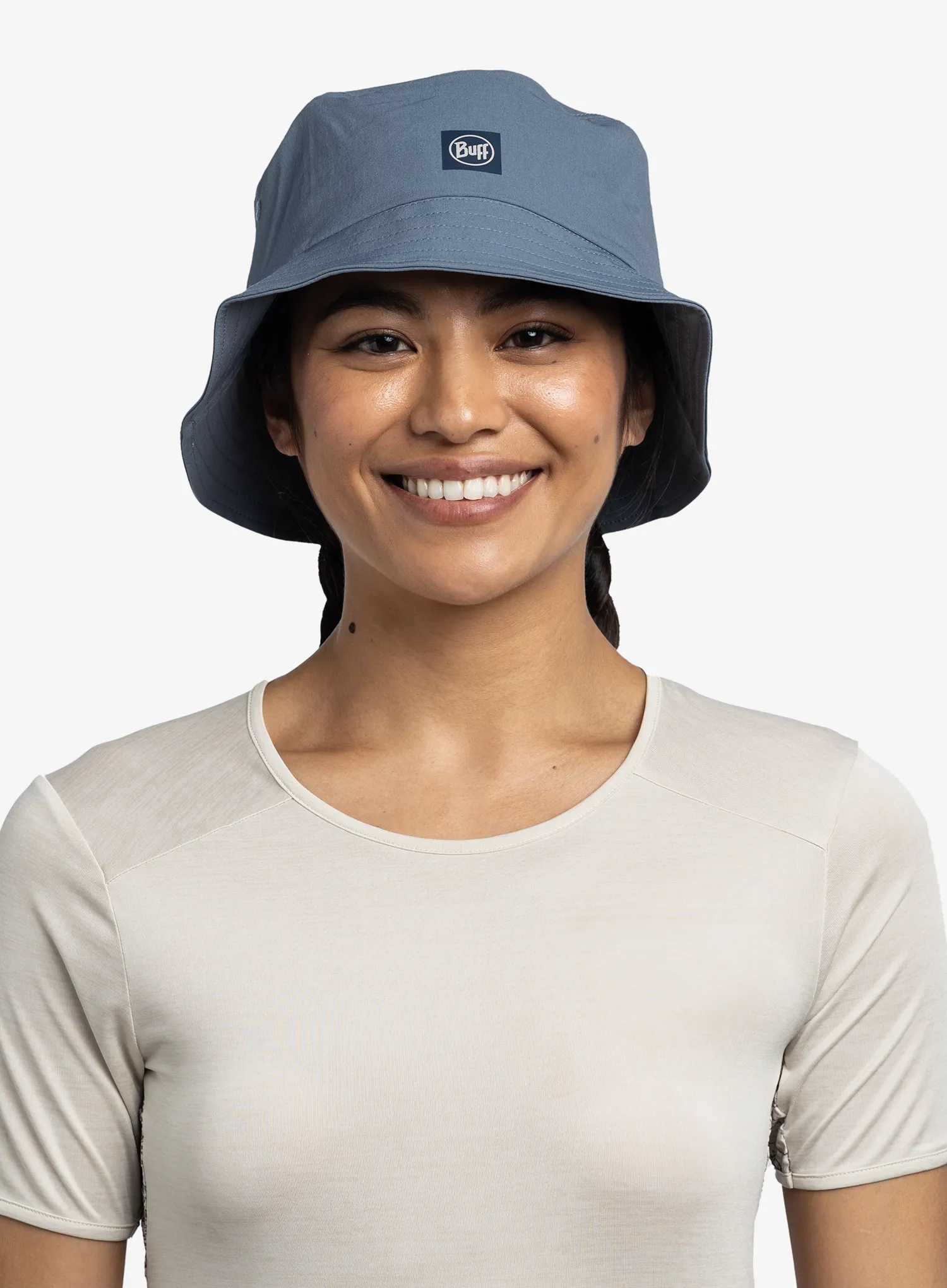 Klobouk Buff Adventure Bucket Hat - solid stone blue