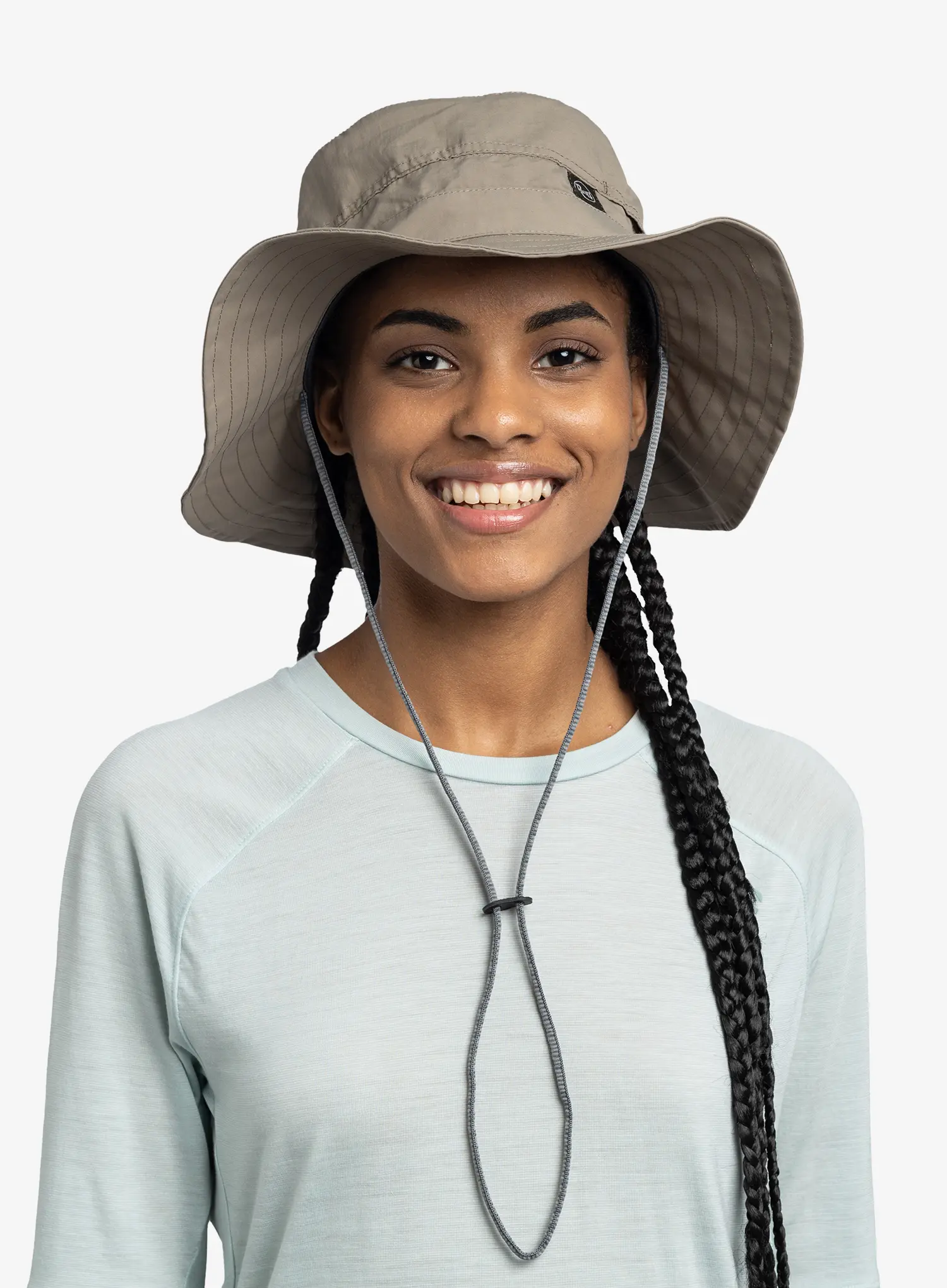 Turistický klobouk Buff Explore Booney Hat - solid brindle