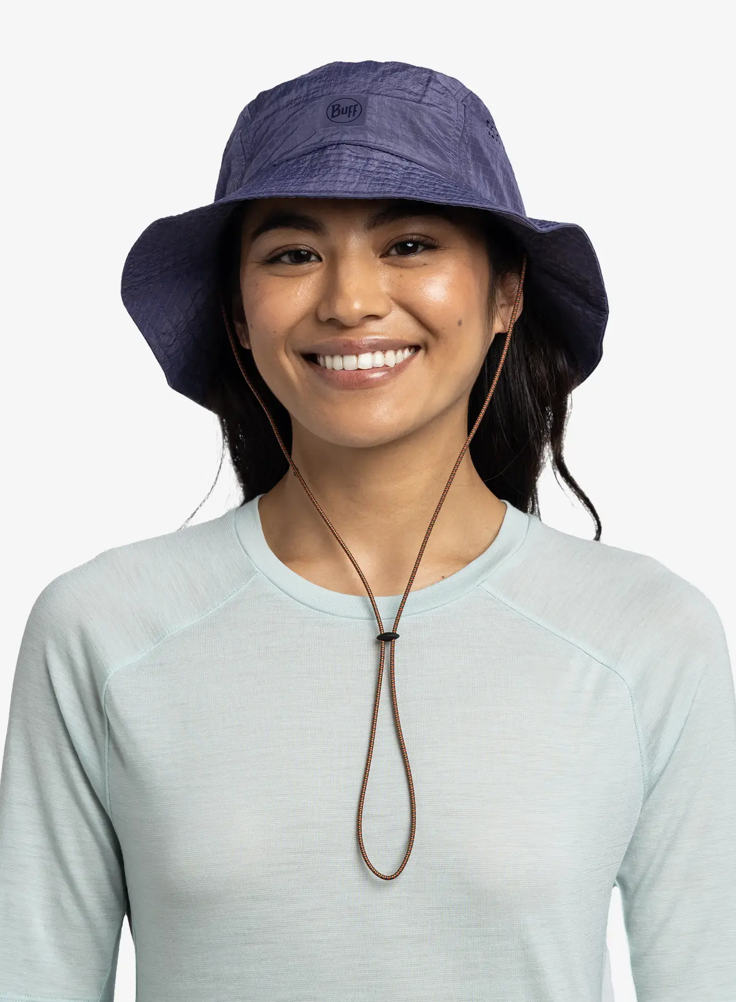 Turistický klobouk Buff Go Bucket Hat - solid indigo