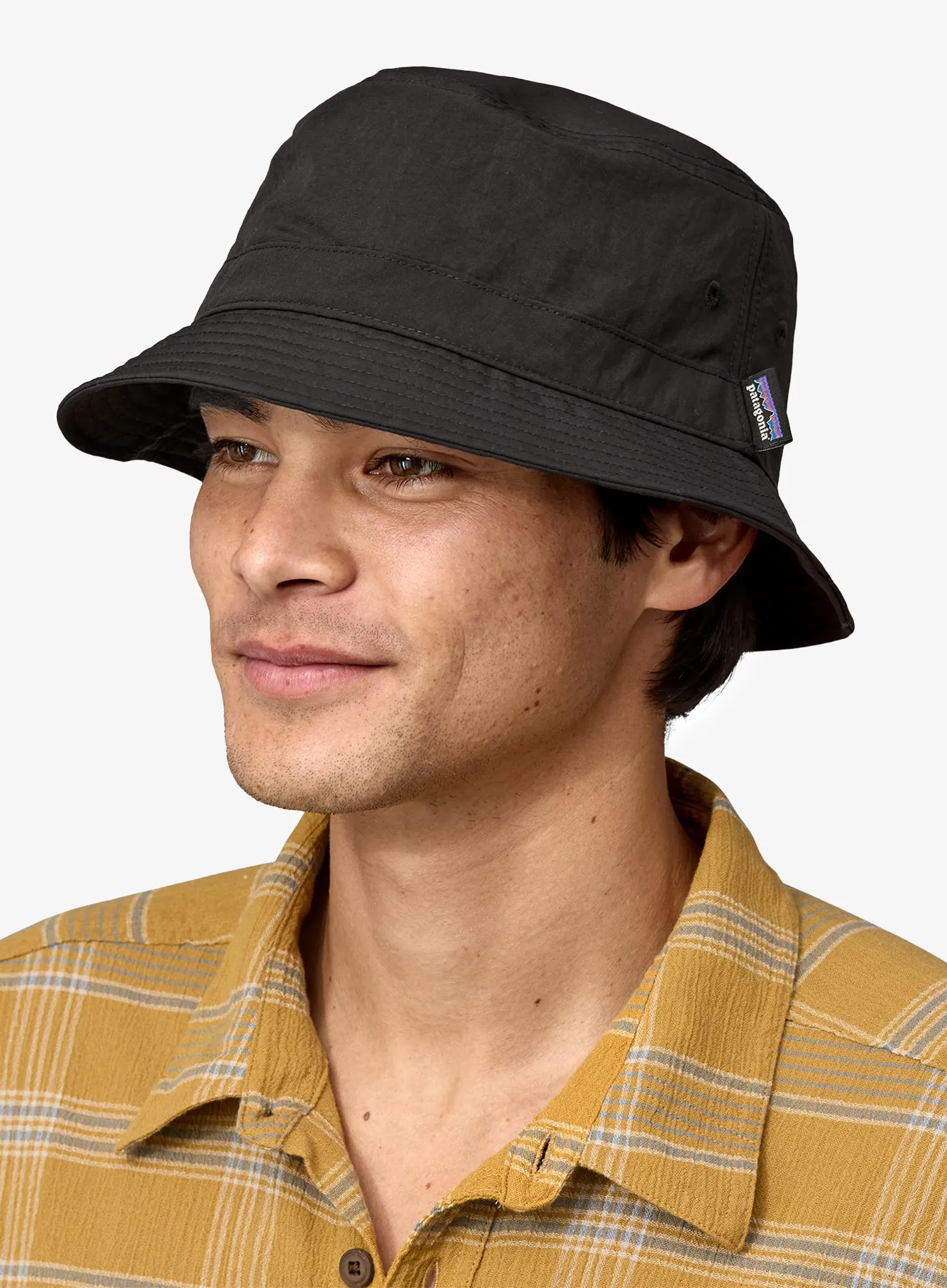 Turistický klobouk Patagonia Wavefarer Bucket Hat - black
