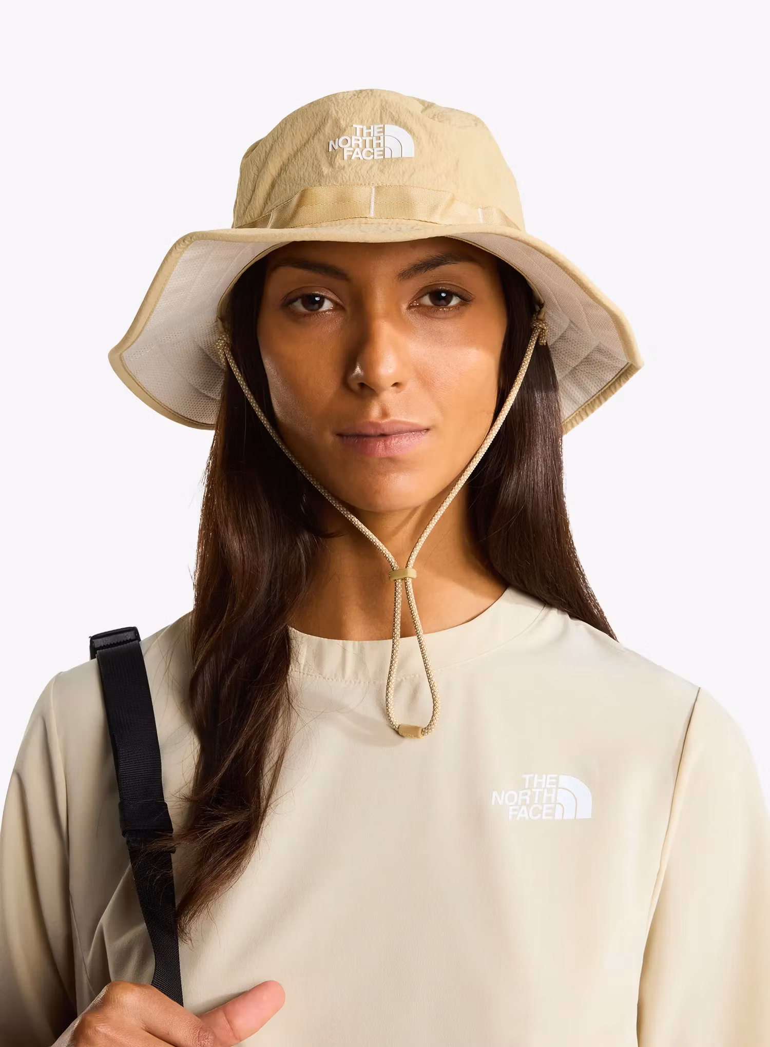 Turistický klobouk The North Face Class V Brimmer - khaki stone