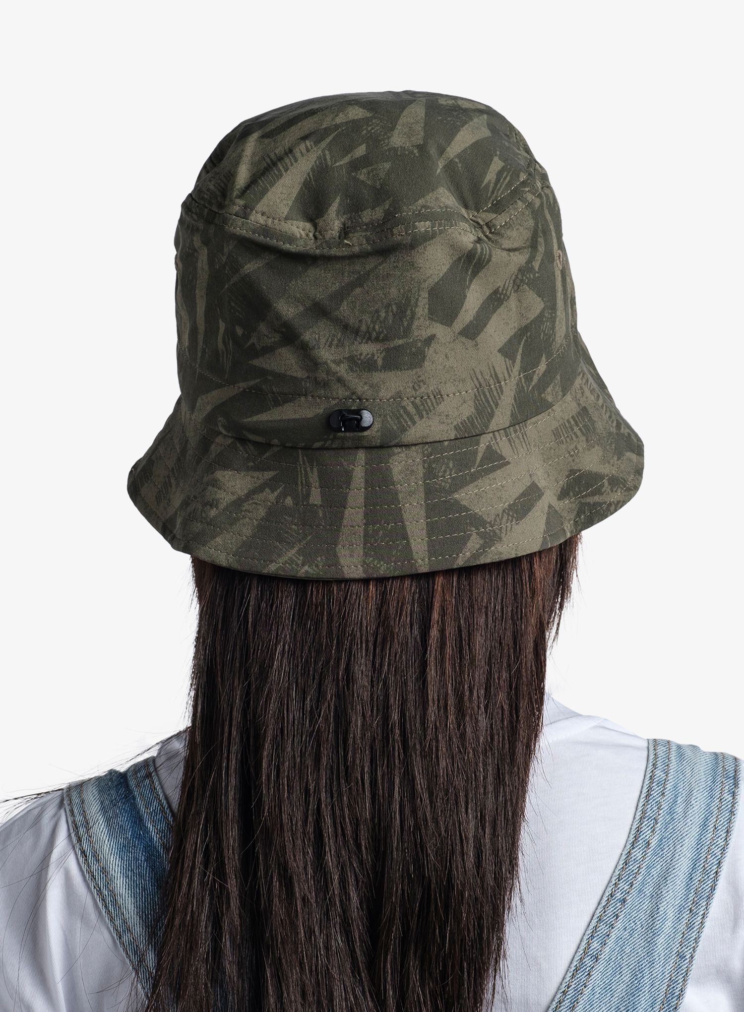Klobouk Buff Adventure Bucket Hat - acai khaki