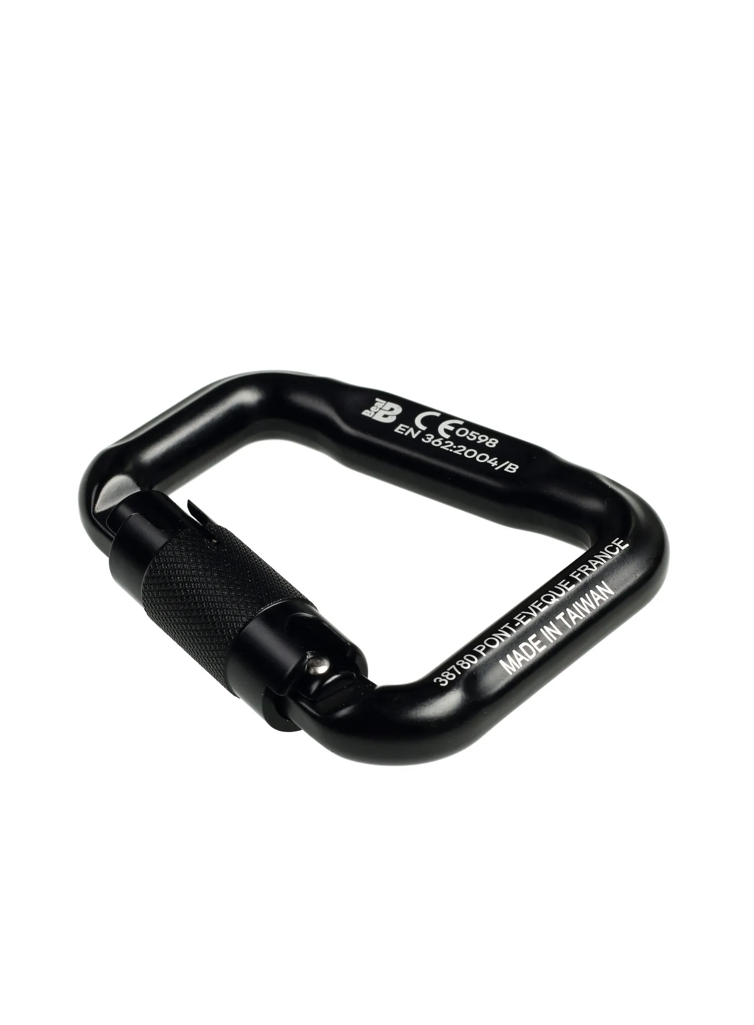 Karabina Beal Flat Link - black