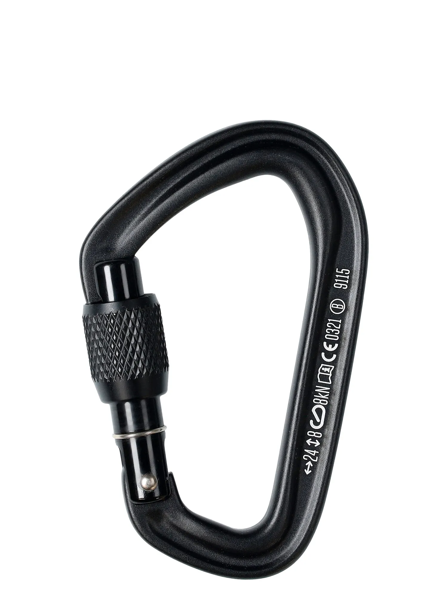 Karabina Black Diamond HotForge Screwgate - black