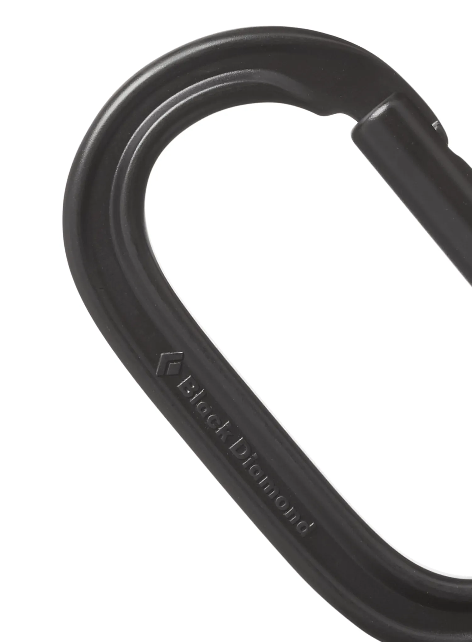 Karabina Black Diamond Oval Keylock Carabiner - black