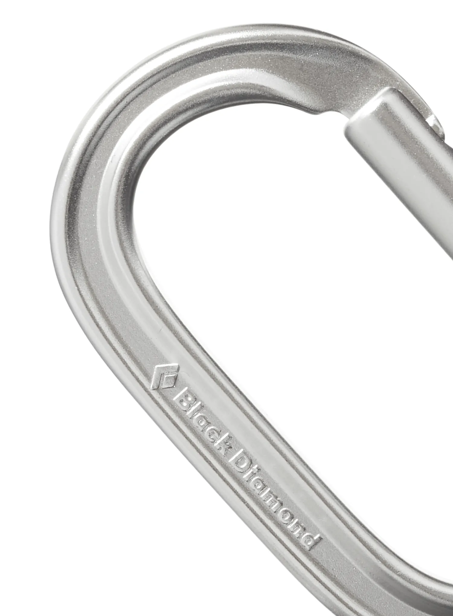Karabina Black Diamond Oval Keylock Carabiner - polished
