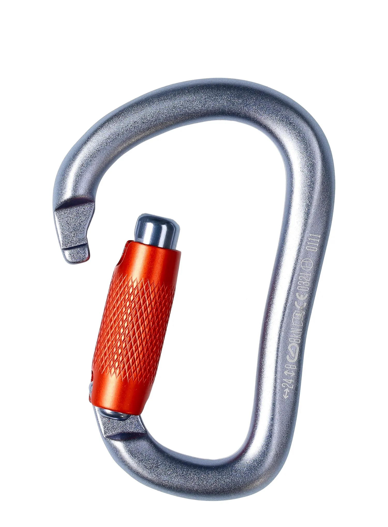 Karabina Black Diamond Rocklock Twistlock - gray