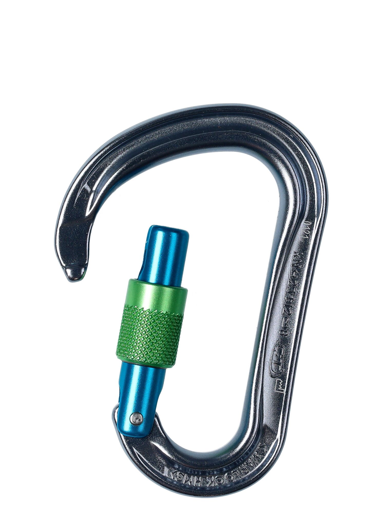 Horolezecká karabina Climbing Technology/SKYLOTEC Warlock HMS SG - green/blue