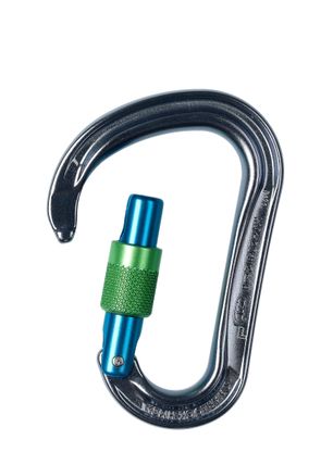 Horolezecká karabina Climbing Technology/SKYLOTEC Warlock HMS SG - green/blue