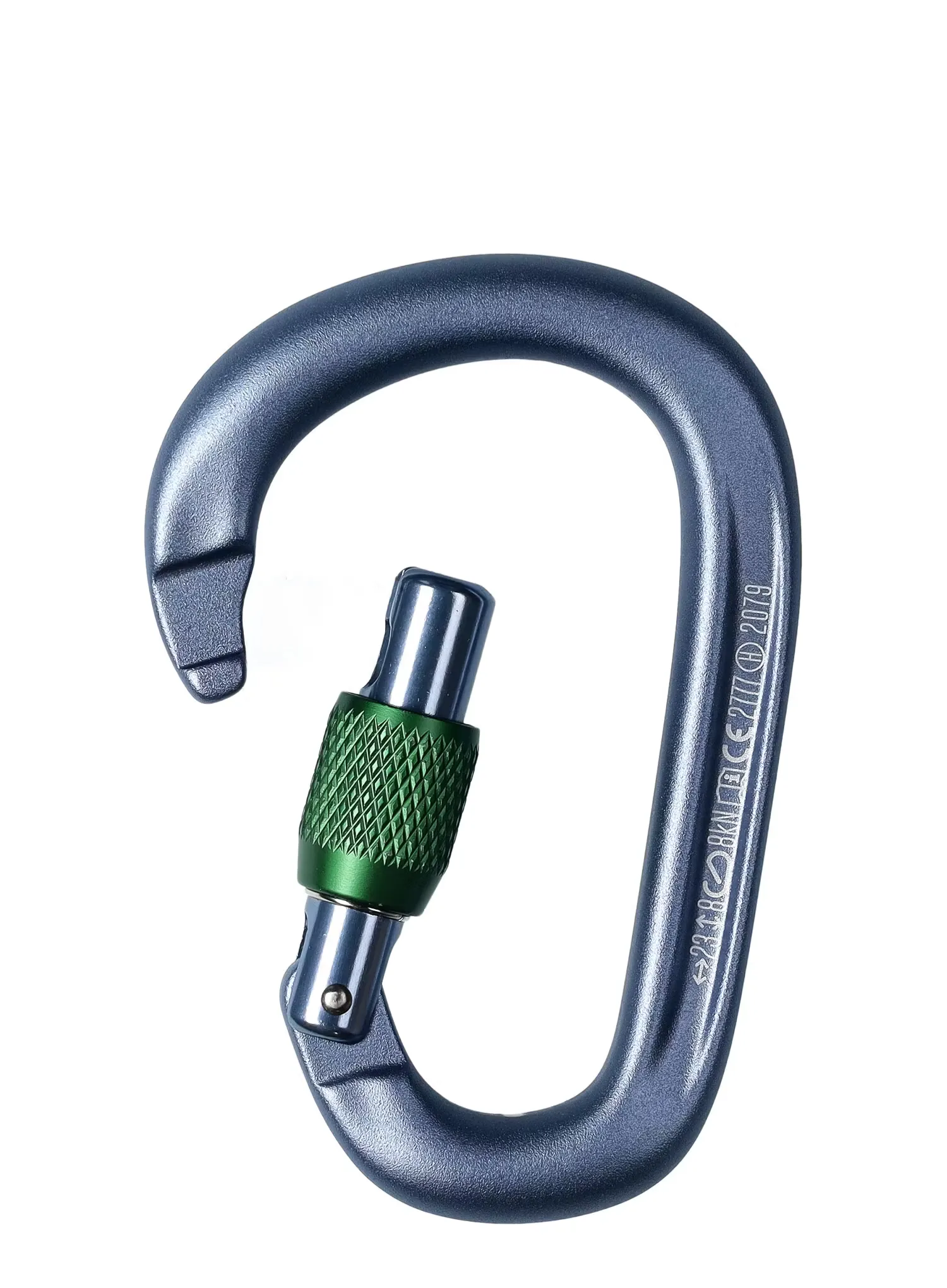 Karabina HMS Black Diamond Pearlock Screwgate - gray