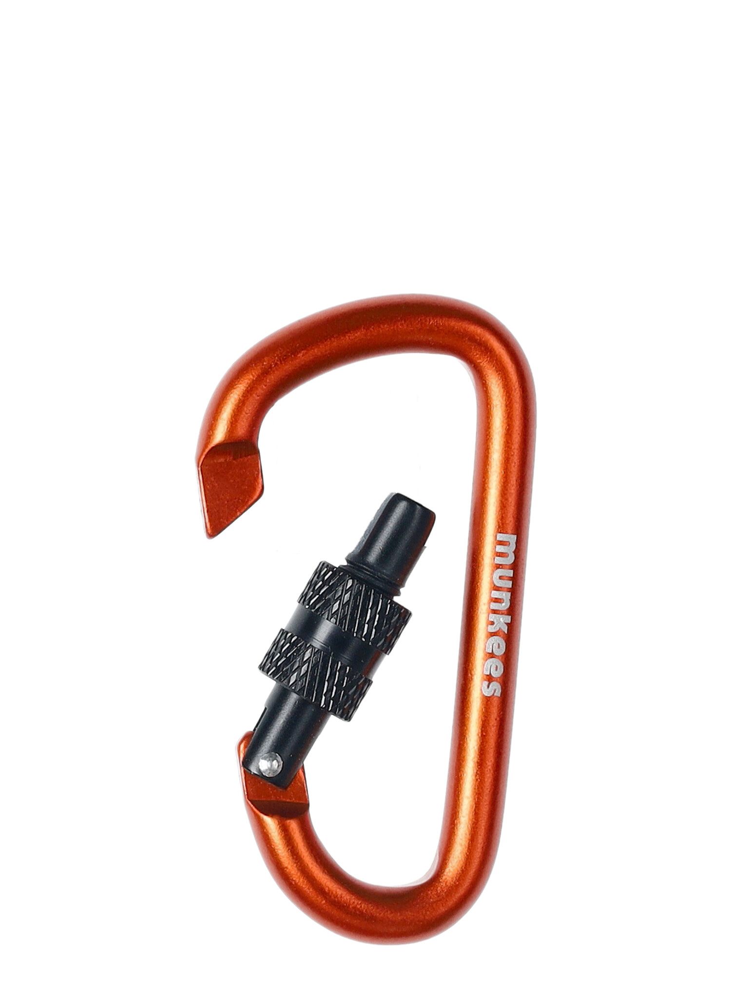 Karabina Munkees D-Shape w/Screw Lock 6 x 60 mm