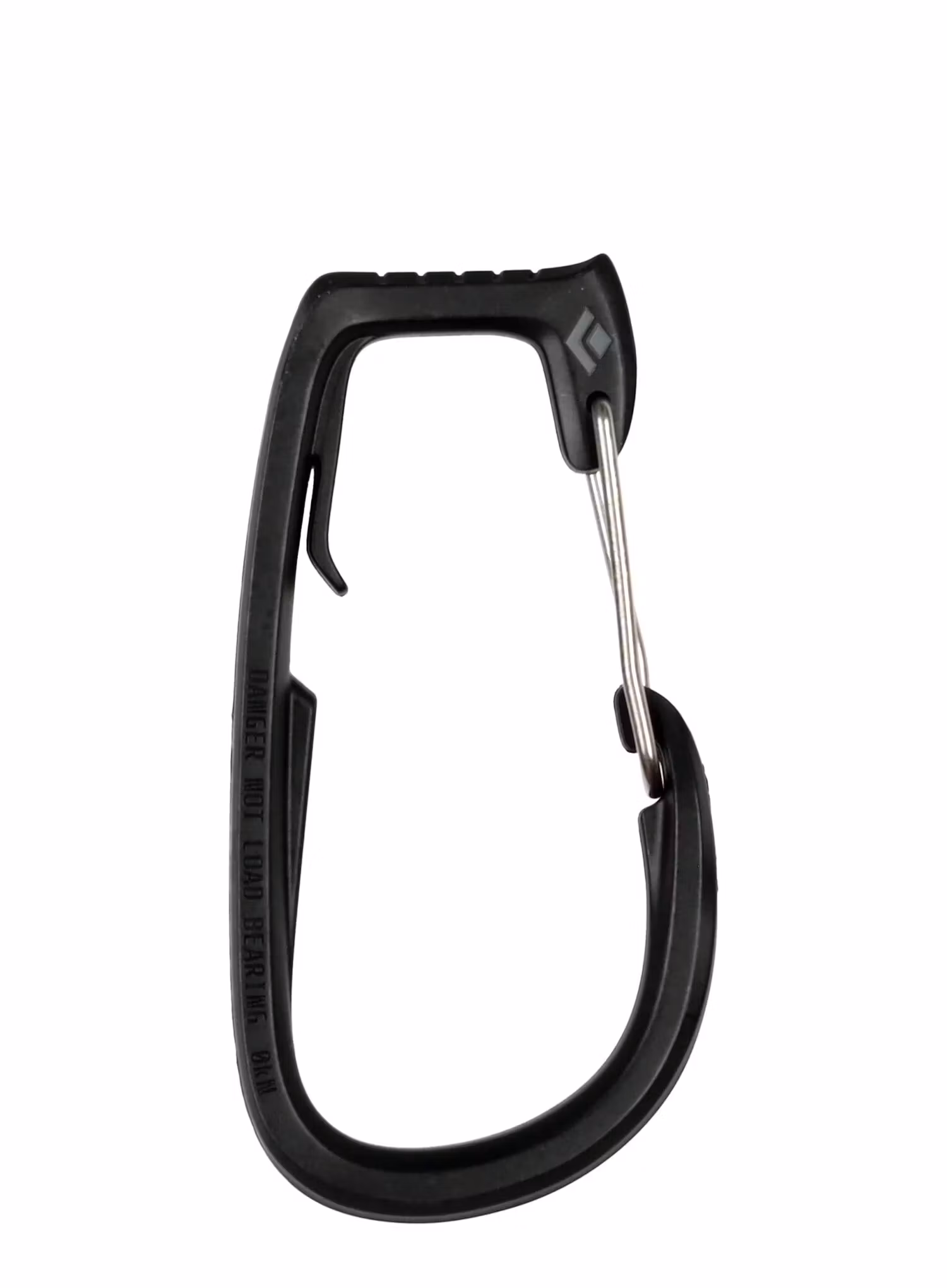 Nosič materiálu ve tvaru karabiny Black Diamond Ice Clipper - black