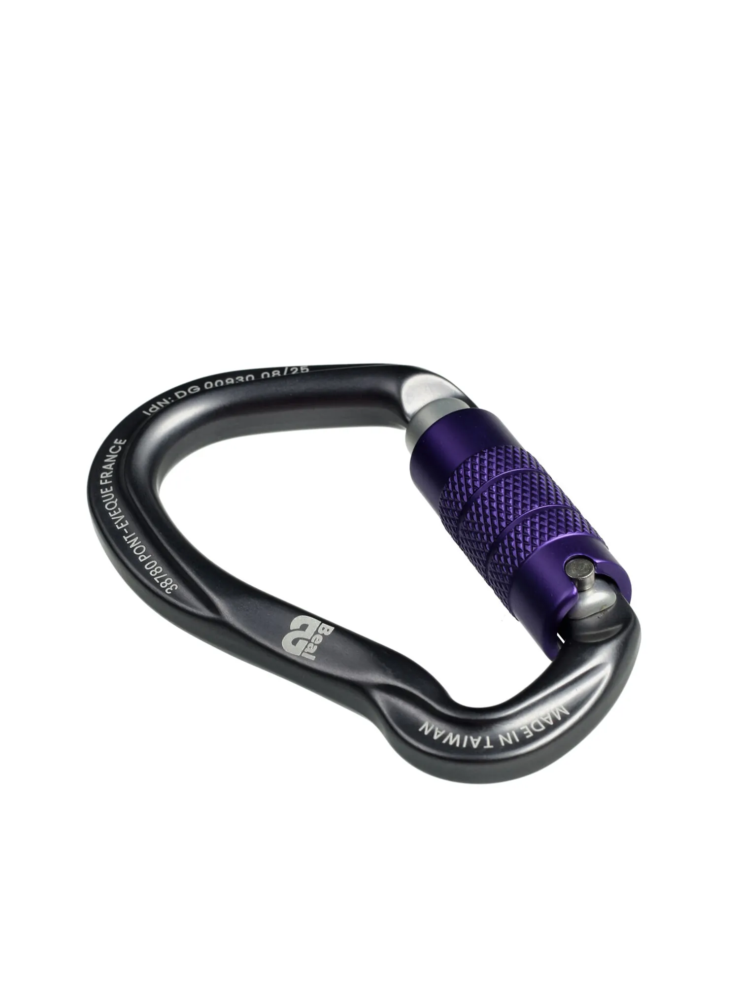 Horolezecká karabina Beal Be Link 3-Matic - darkstone