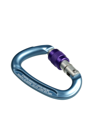 Horolezecká karabina Beal Be One Screw - blue