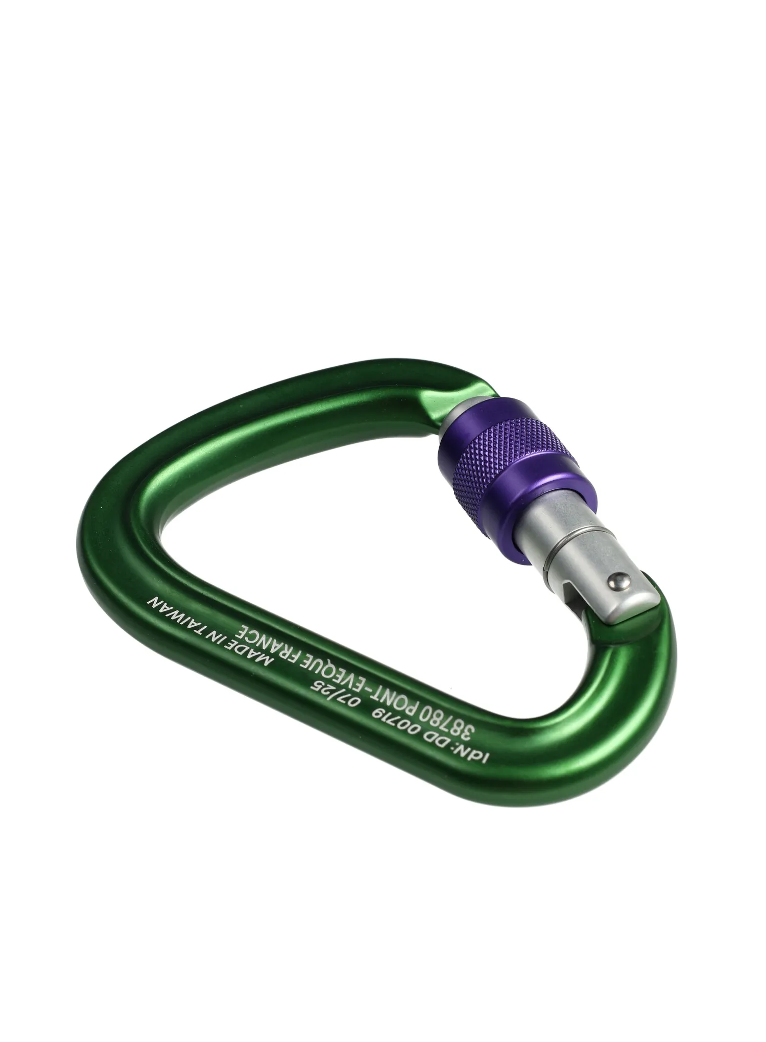 Horolezecká karabina Beal Be Safe Screw  - green