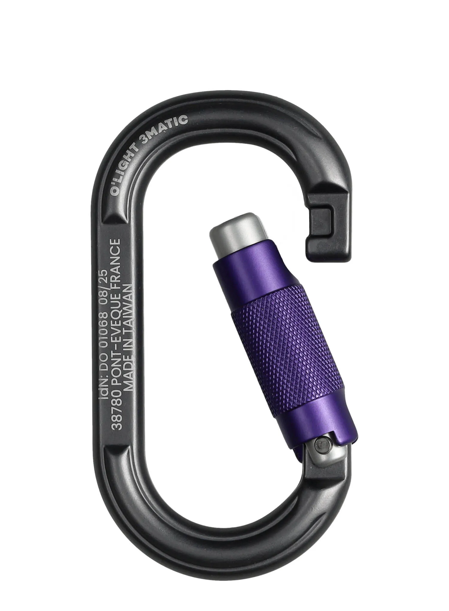 Horolezecká karabina Beal O'Light 3-Matic - matt grey
