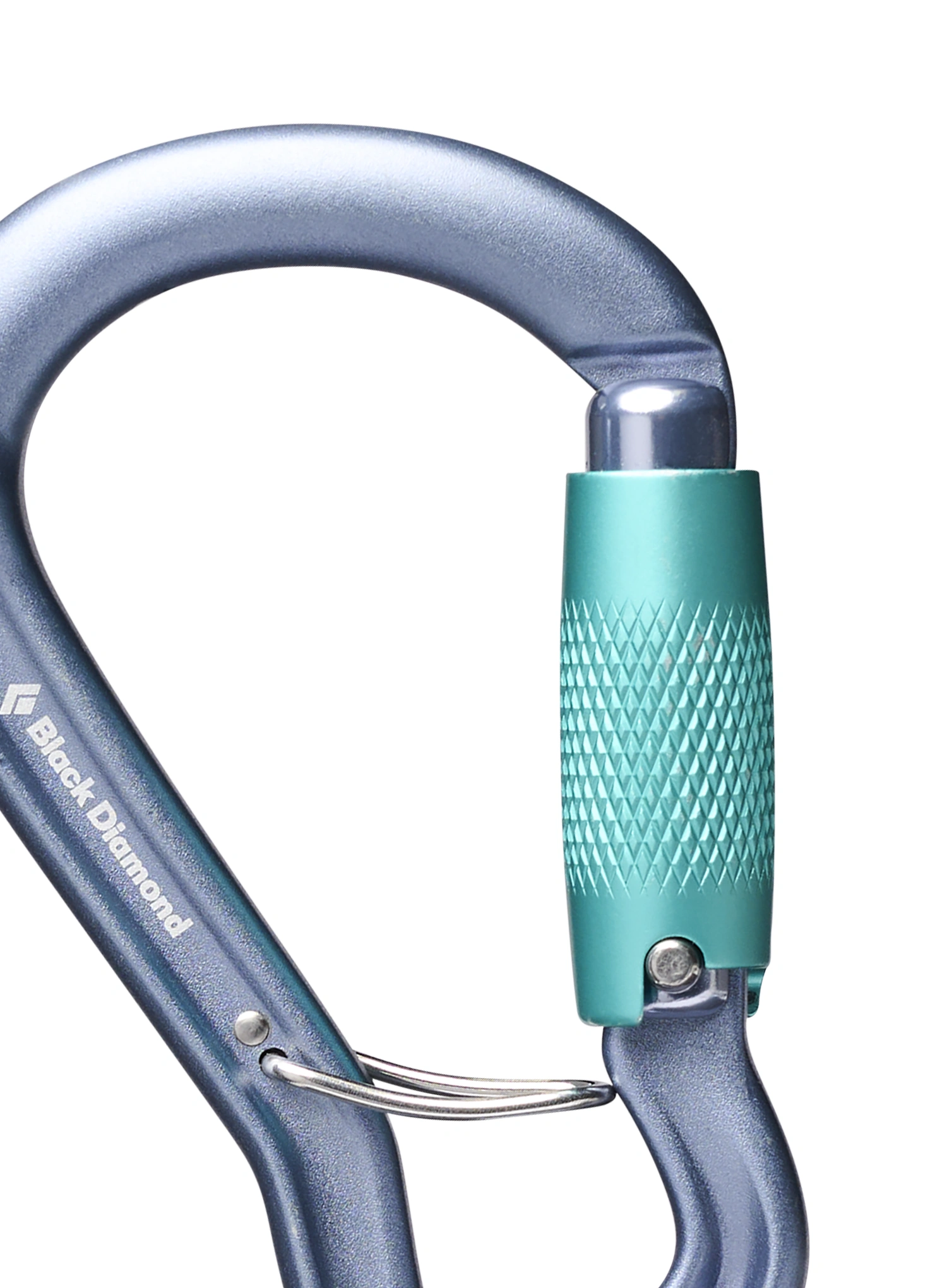 Horolezecká karabina Black Diamond Gridlock Triple Lock Carabiner - gray