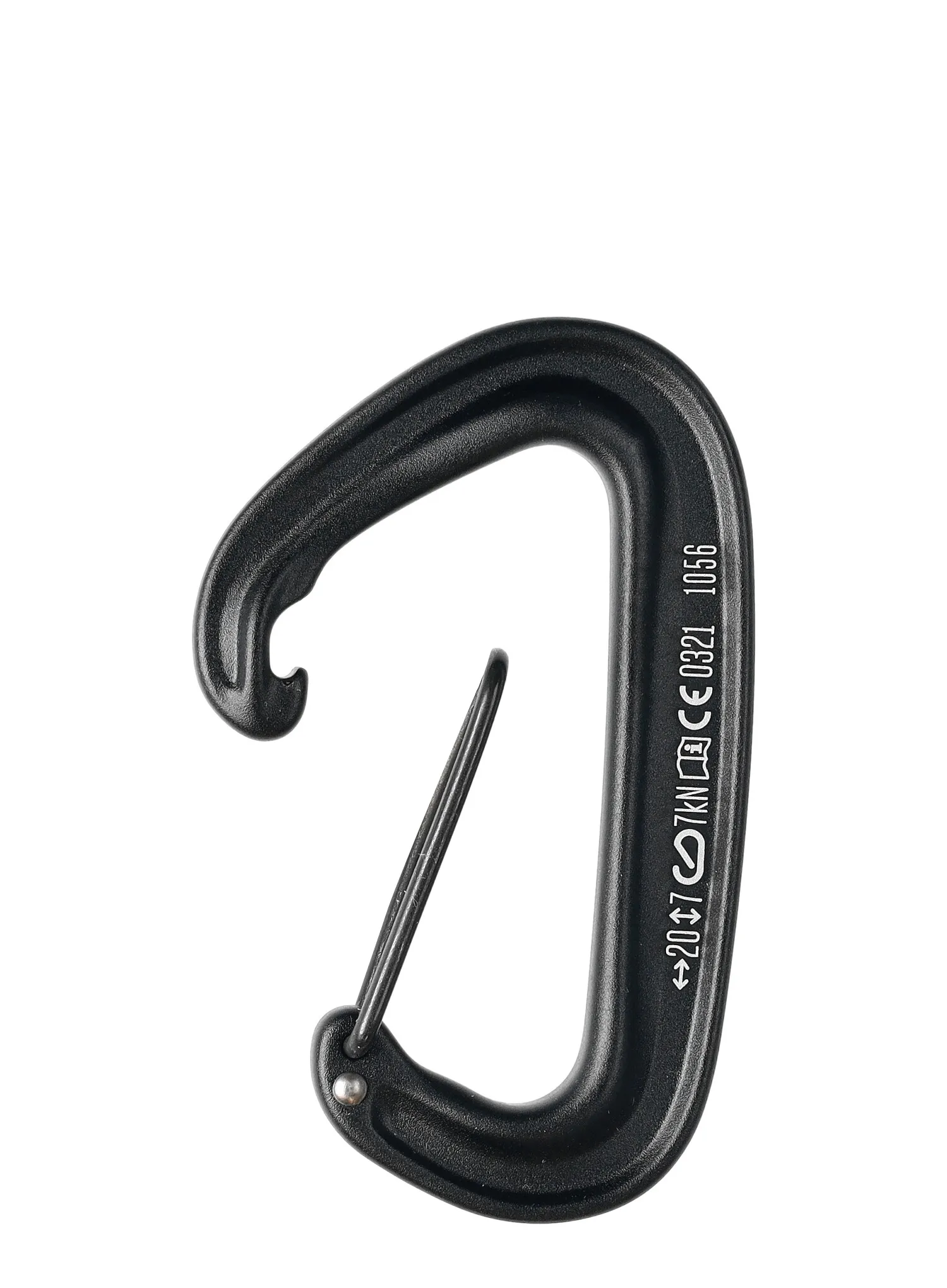 Lezecká karabina Black Diamond MiniWire - black
