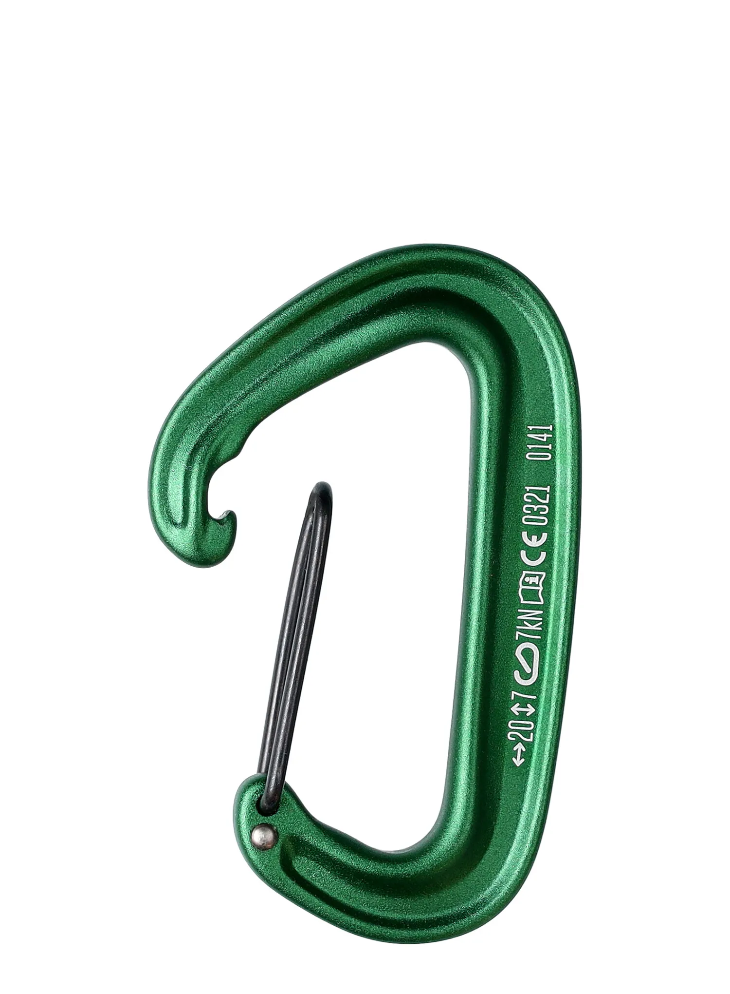 Lezecká karabina Black Diamond MiniWire - green