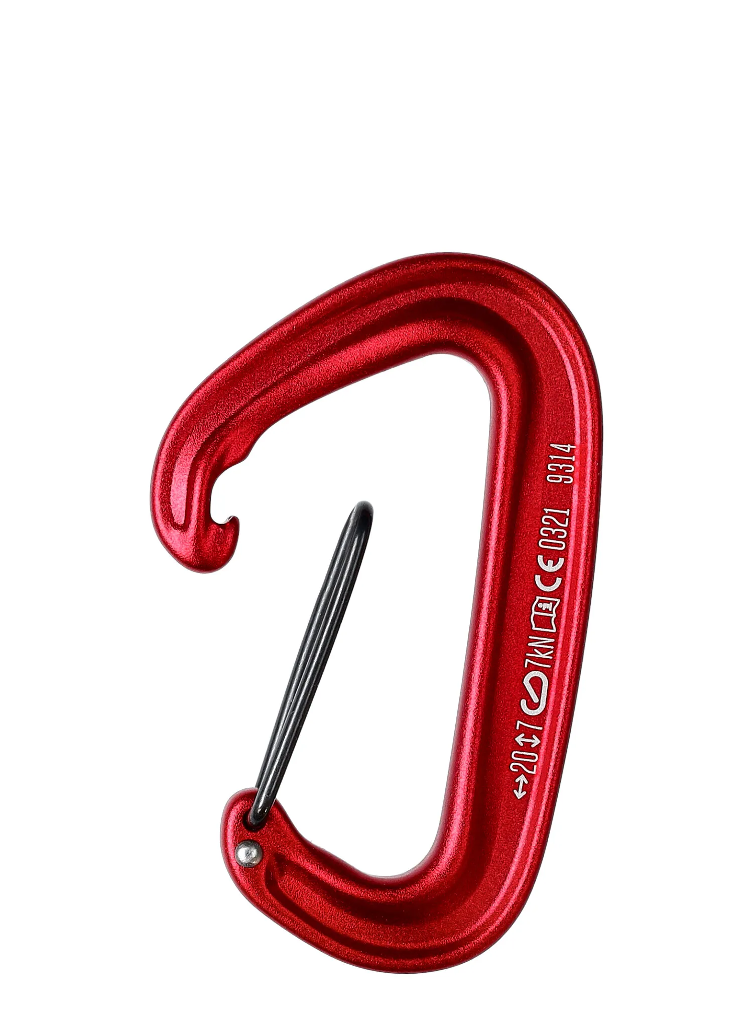 Lezecká karabina Black Diamond MiniWire - red