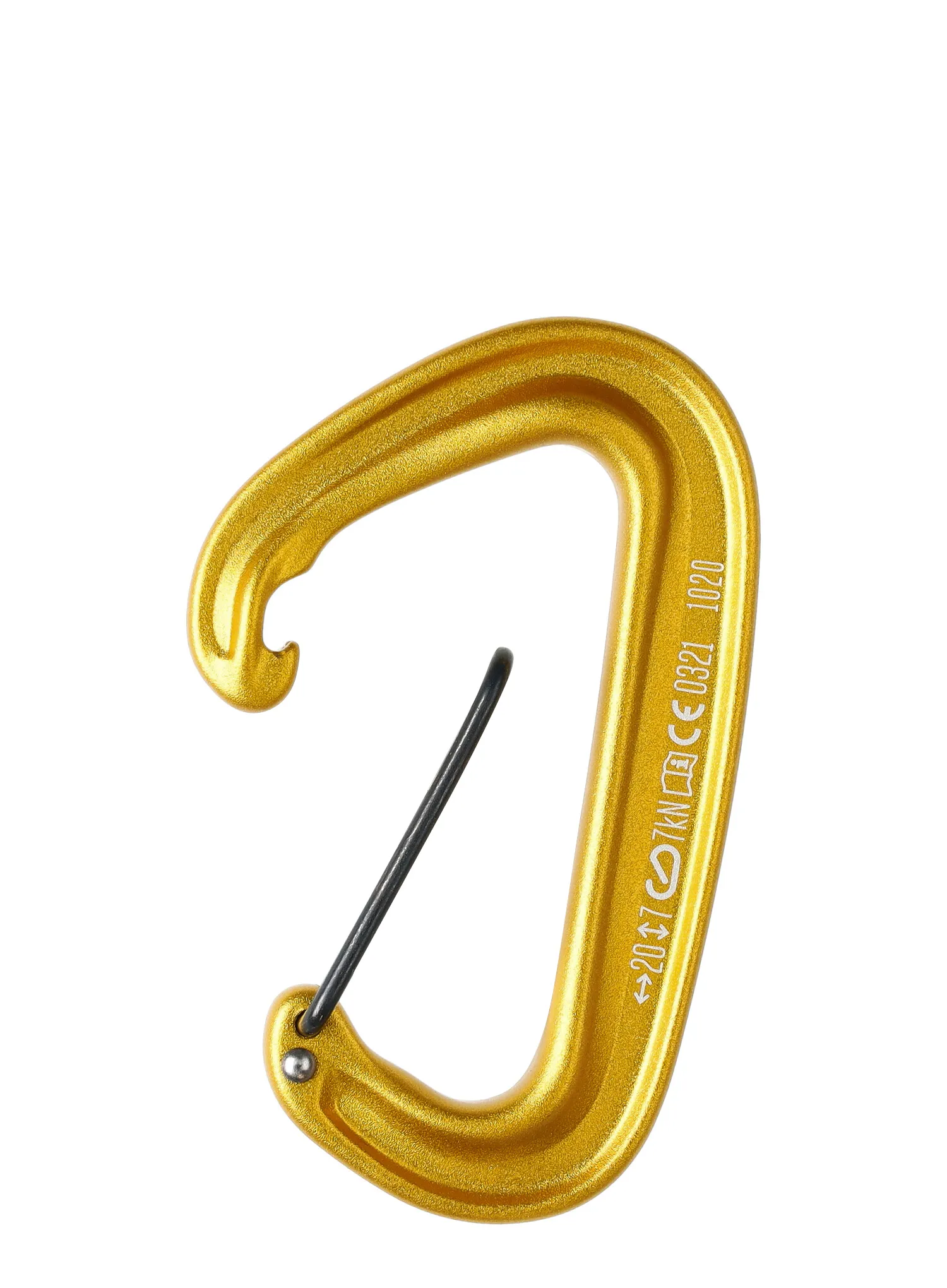 Lezecká karabina Black Diamond MiniWire - yellow